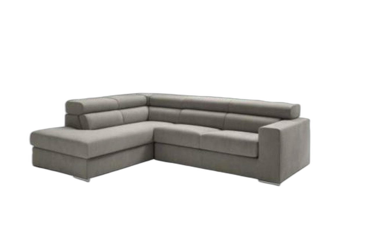 Xlmoebel Ecksofa Zeitgenössisches Premium Ecksofa Holzstoff L-Form alfitali günstig online kaufen