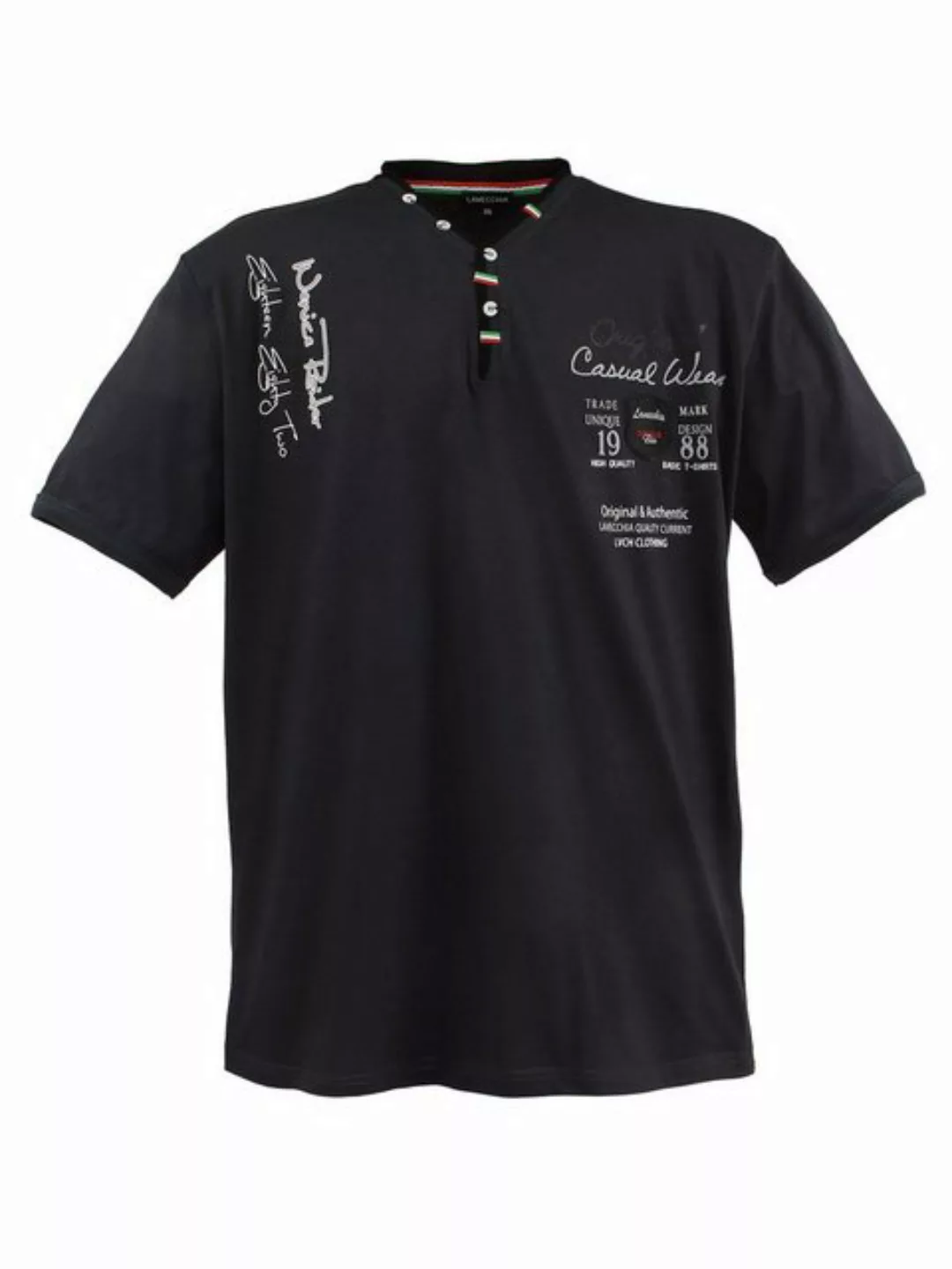 Lavecchia T-Shirt Übergrößen Herren V-Shirt LV-2042 Herrenshirt V-Ausschnit günstig online kaufen