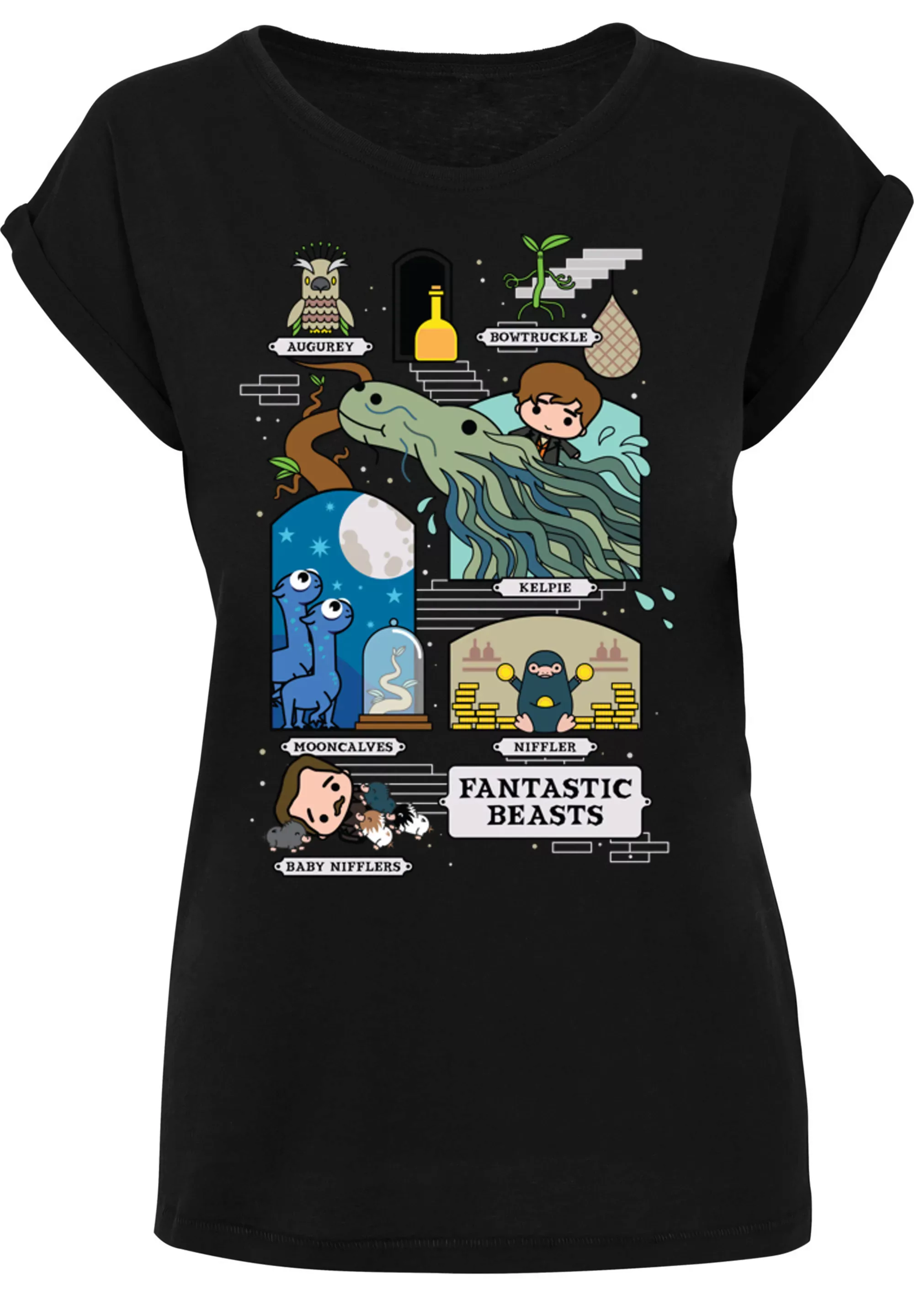 F4NT4STIC T-Shirt "Phantastische Tierwesen Chibi Newt", Print günstig online kaufen