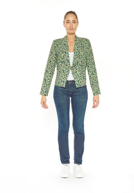 Le Temps Des Cerises Jackenblazer "MERYA", mit floralem Allover-Print günstig online kaufen