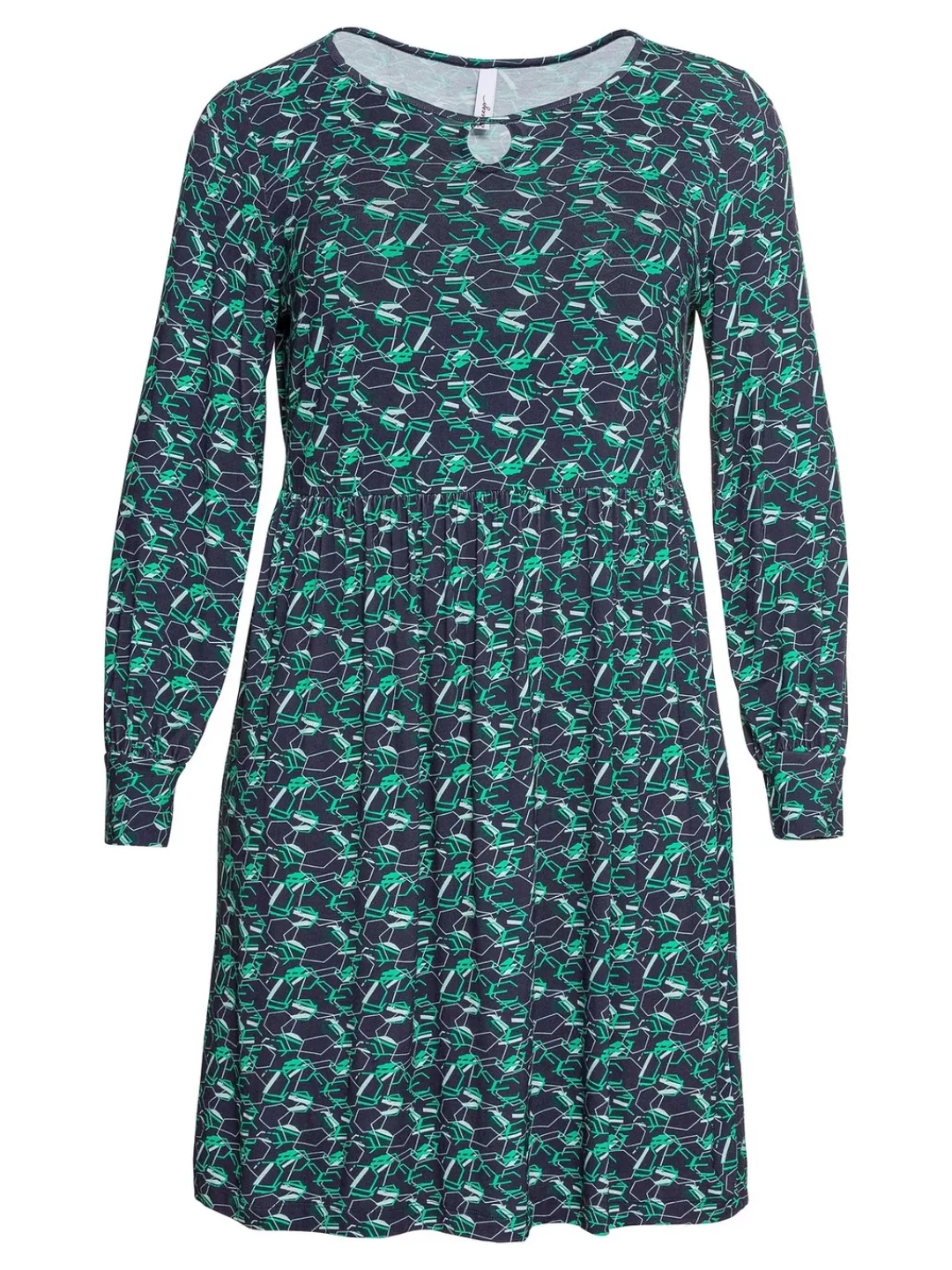 Sheego Jerseykleid "Große Größen", mit grafischem Alloverdruck günstig online kaufen