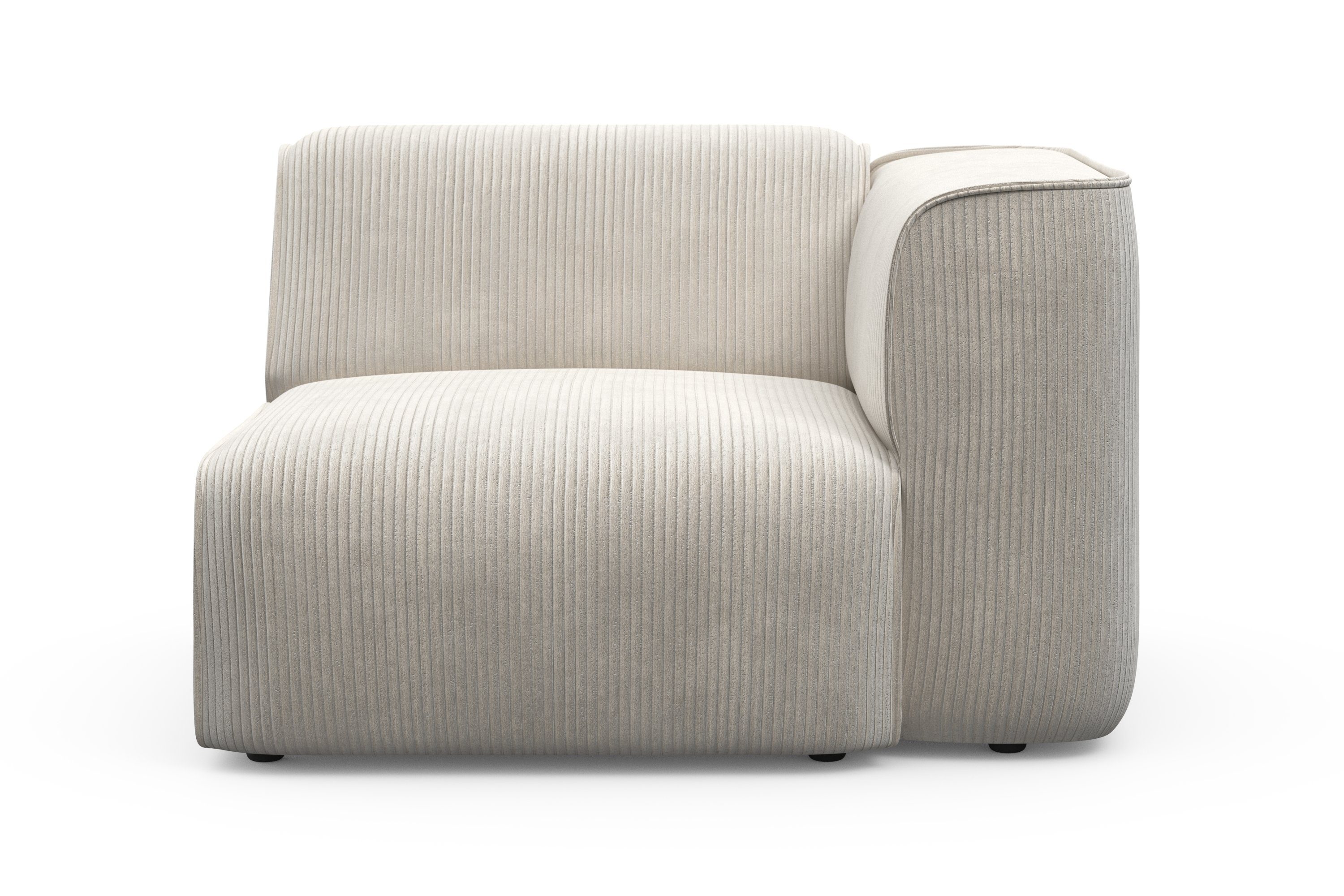 RAUM.ID Sessel "Merid Sofa-Eckelement, Maße B/T/H: 109/97/46 cm", als Modul günstig online kaufen