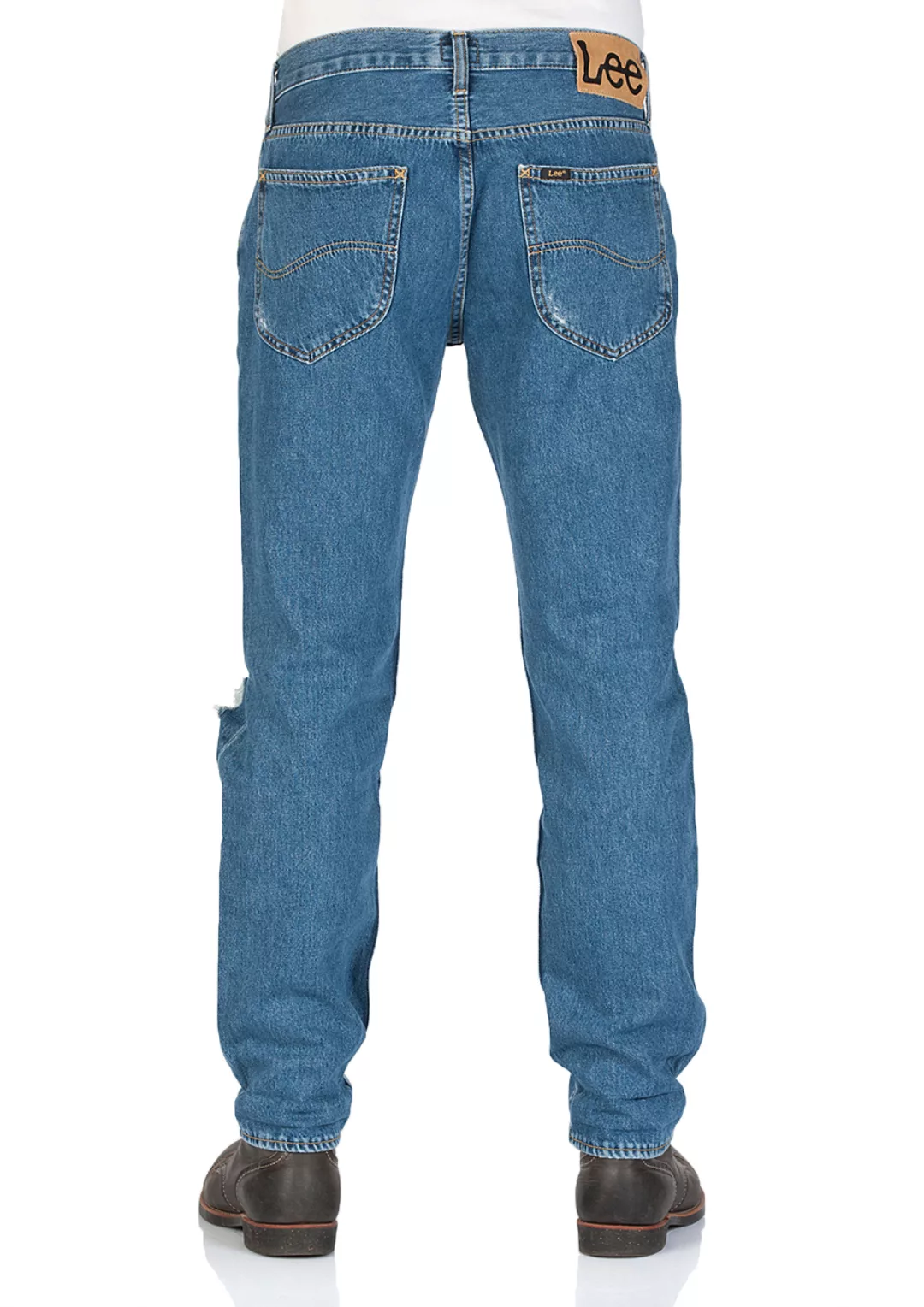 Lee Unisex Jeans 90 Rider Slim Fit - Blau - XY günstig online kaufen