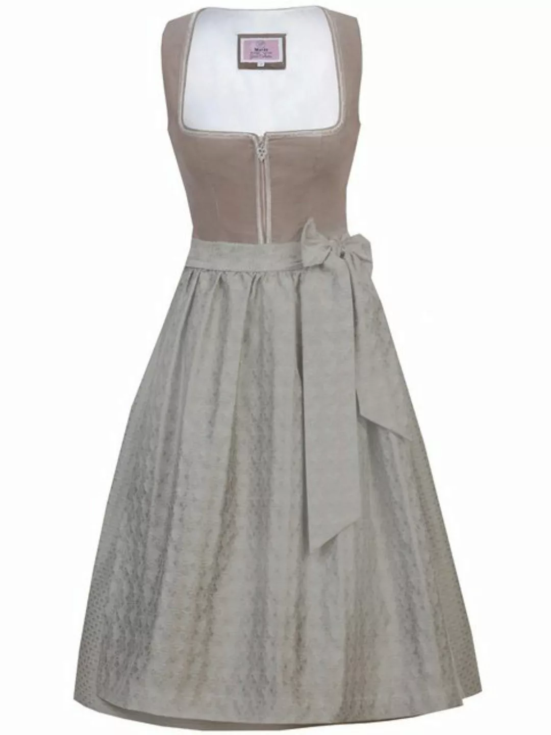 MarJo Dirndl Cord Dirndl 2tlg. - MARILENA - khaki/taupe günstig online kaufen