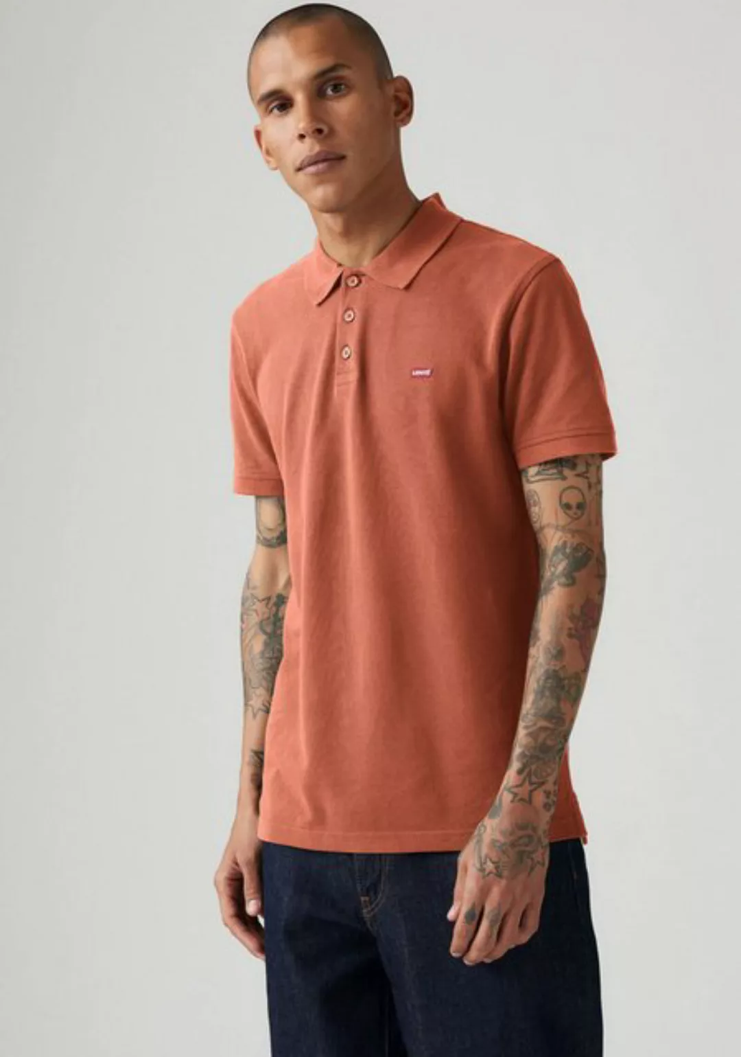 Levi's® Poloshirt LE NEW LEVIS HM POLO mit kleinem Batwing-Logo günstig online kaufen