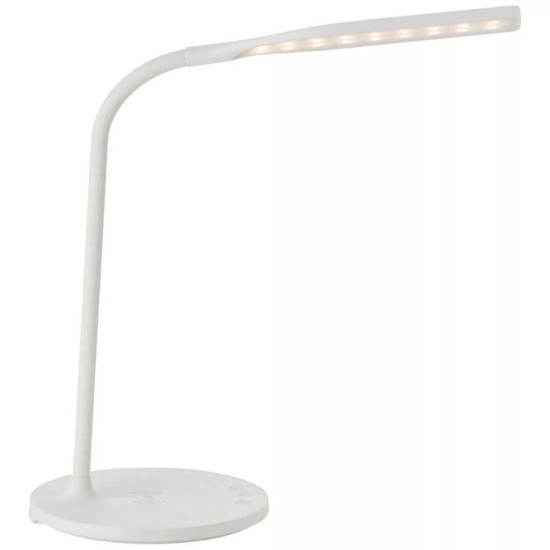 LED-Schreibtischleuchte Joni, weiß, Höhe 34 cm, CCT, dimmbar günstig online kaufen