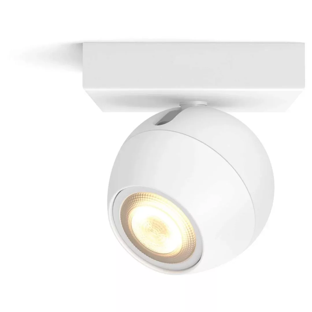 Philips Hue Buckram LED-Spot in Weiß Dimmschalter günstig online kaufen