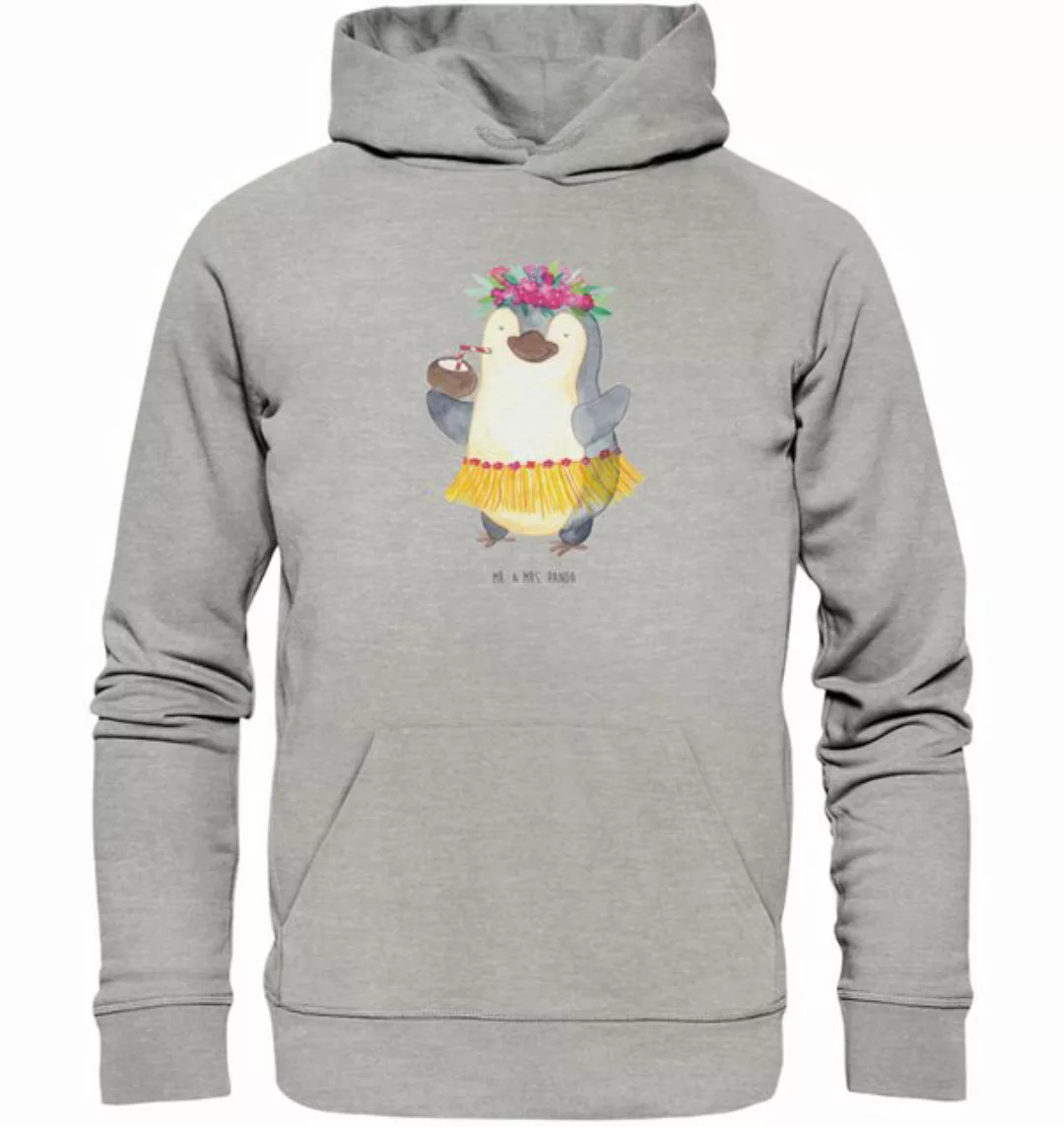 Mr. & Mrs. Panda Hoodie Pinguin Kokosnuss Größe XL - Heather Grey - Geschen günstig online kaufen