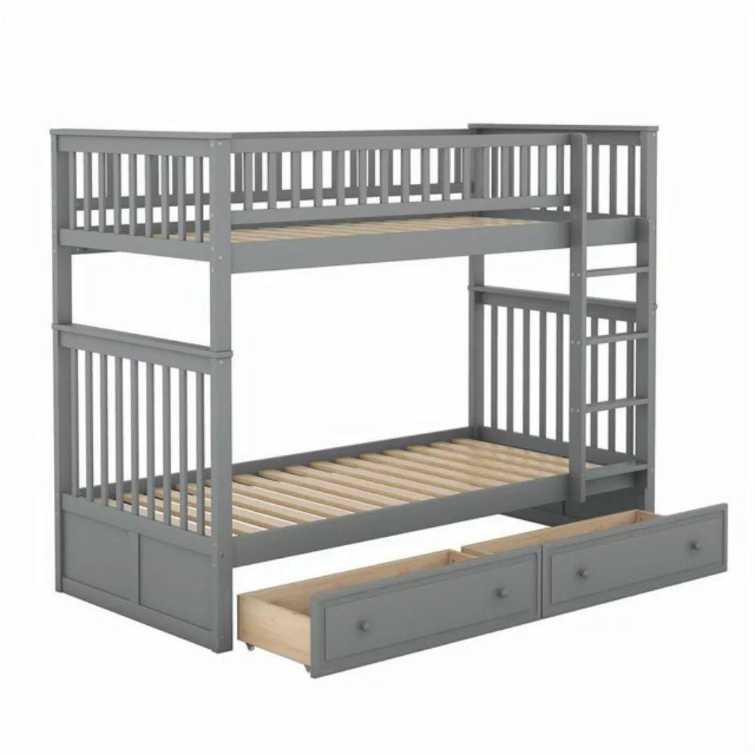 autolock Hochbett Doppel Etagenbett(90x200cm)Kinderbetten,Funktionelle Bett günstig online kaufen