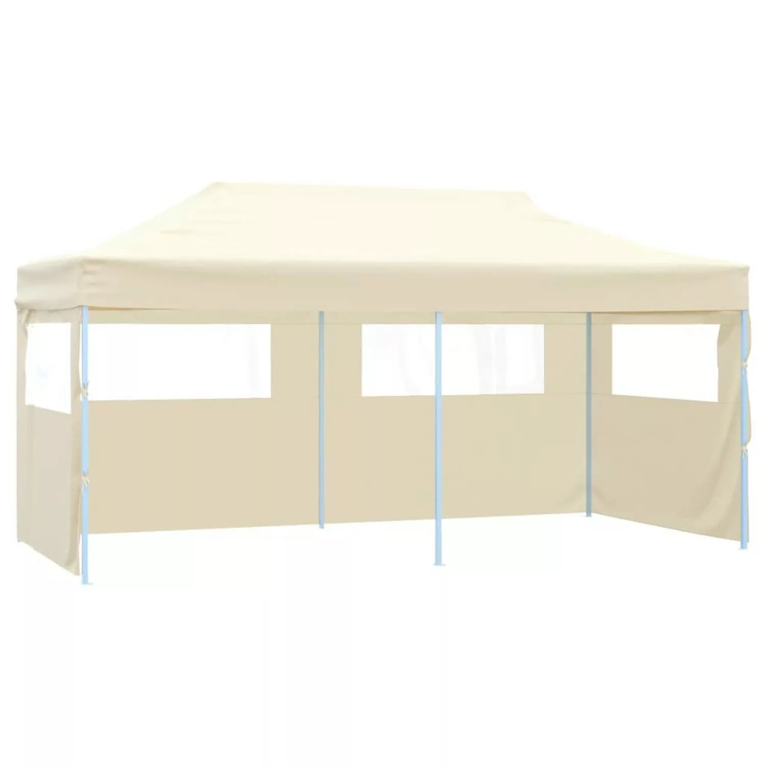 Pop-up-partyzelt Faltbar Creme 3×6 M günstig online kaufen