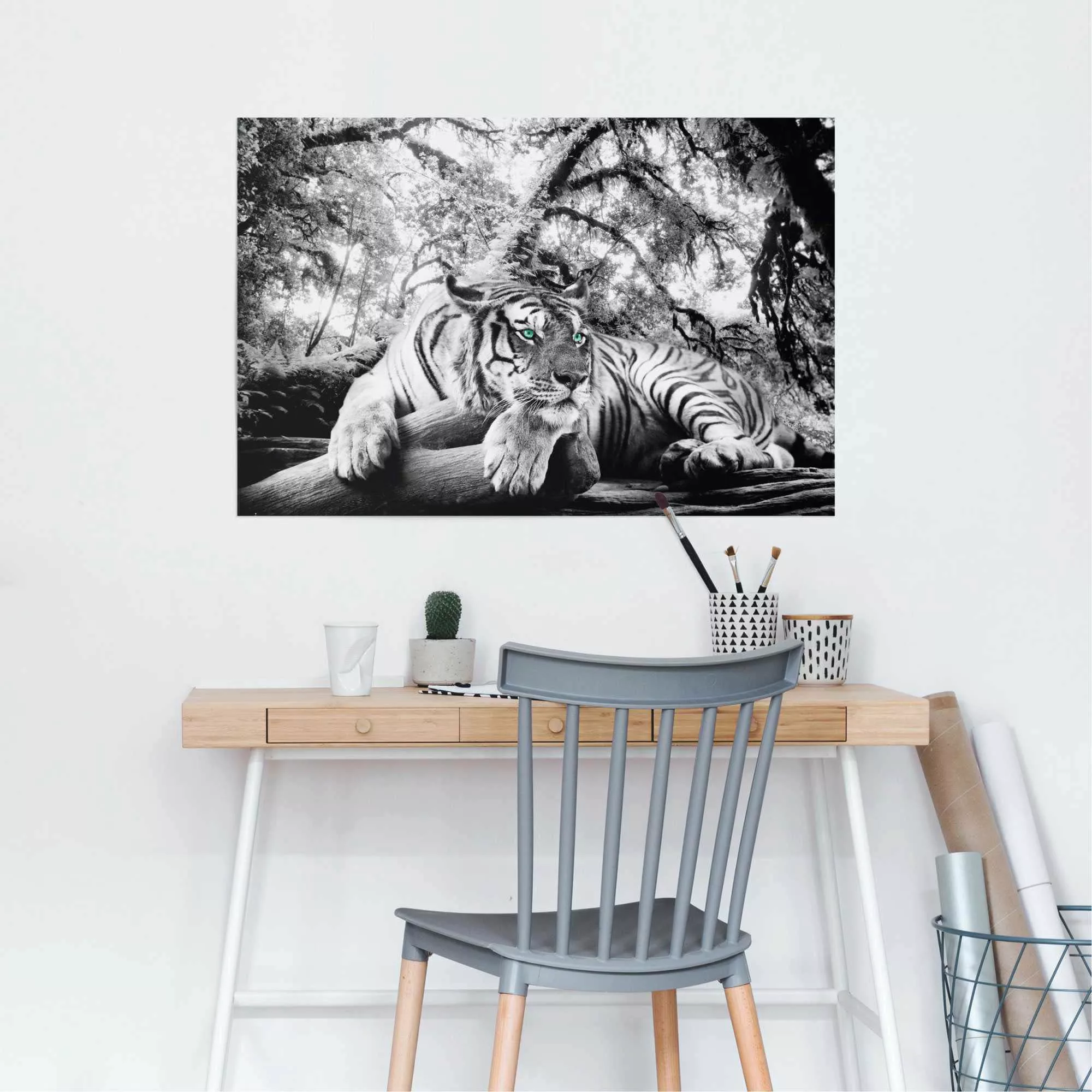Reinders Poster "Tigerblick", (1 St.) günstig online kaufen