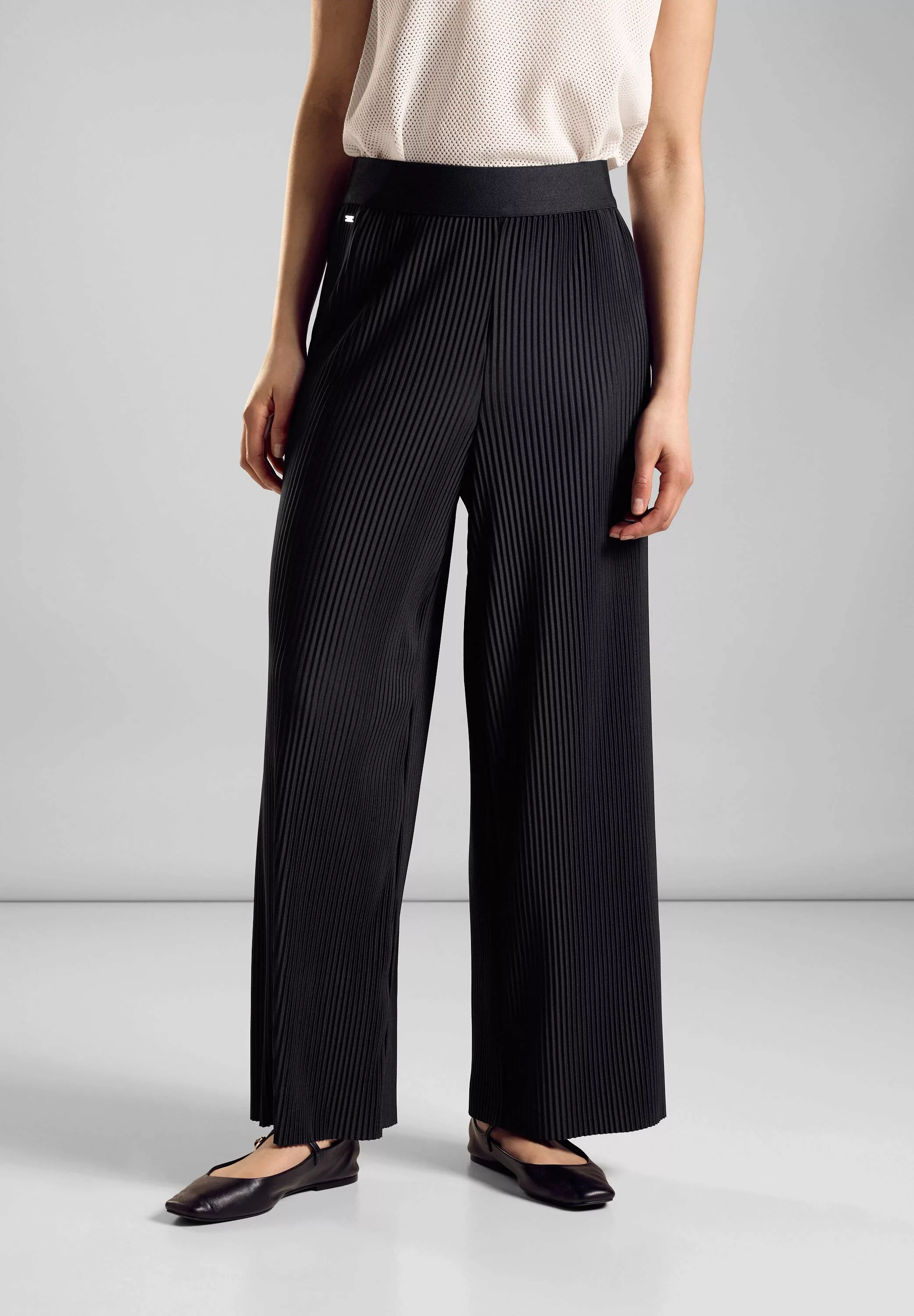 STREET ONE Stoffhose, High Waist günstig online kaufen