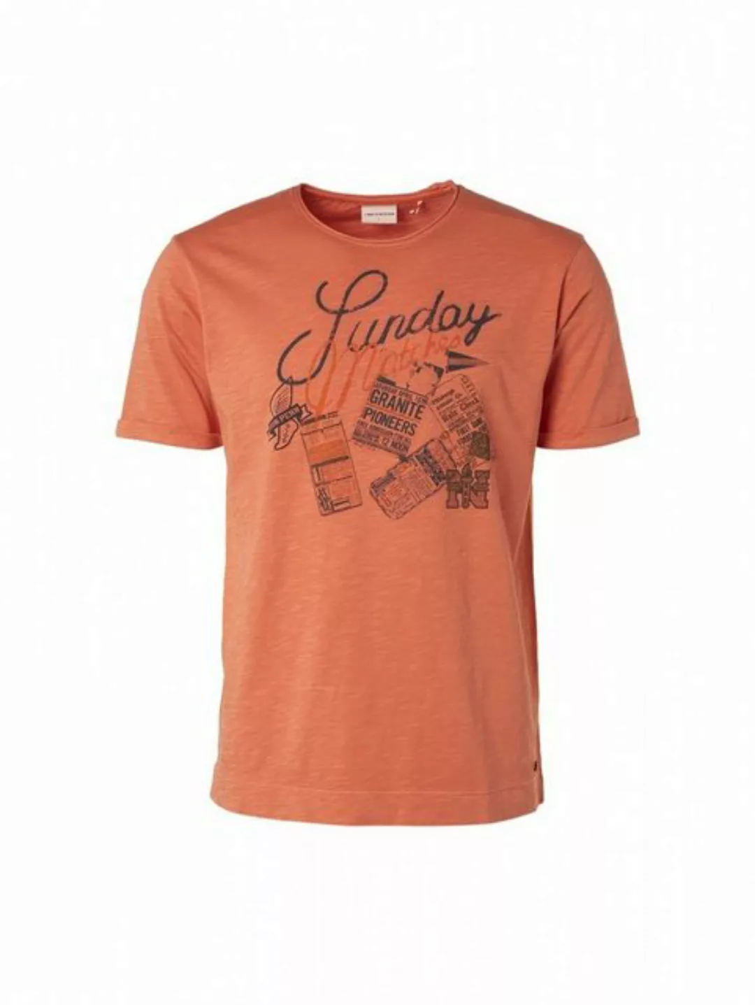 NO EXCESS T-Shirt T-Shirt Crewneck Print Garment Dyed günstig online kaufen
