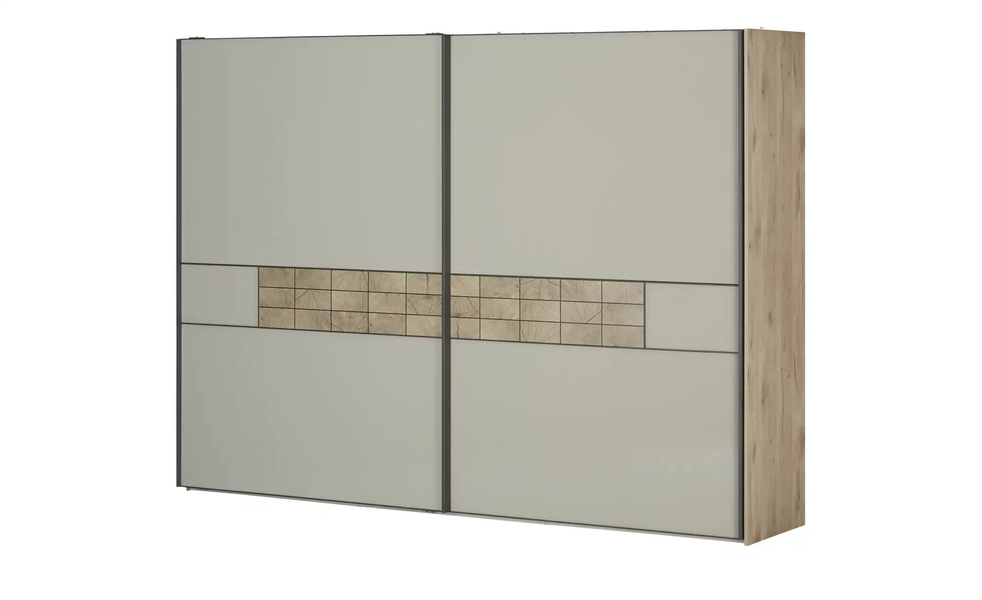 Schwebetürenschrank  Treviso ¦ beige ¦ Maße (cm): B: 250 H: 217 T: 67.0 Sch günstig online kaufen