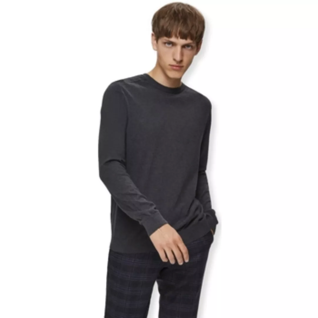 Selected  Pullover Noos Berg Crew Knit - Antracit Melange günstig online kaufen