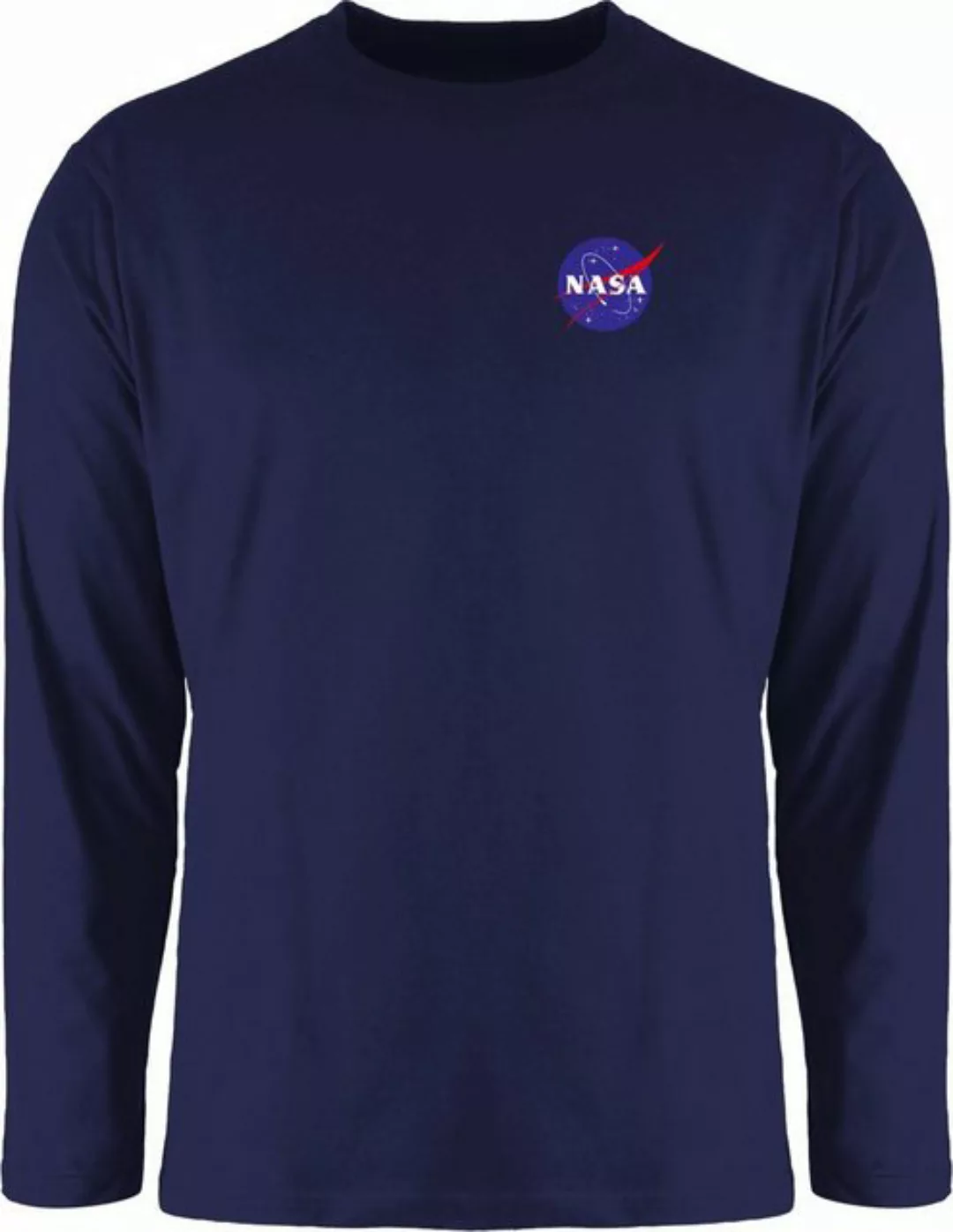 Shirtracer Rundhalsshirt NASA Logo Space X Merchandise Weltraum Weltall Wel günstig online kaufen