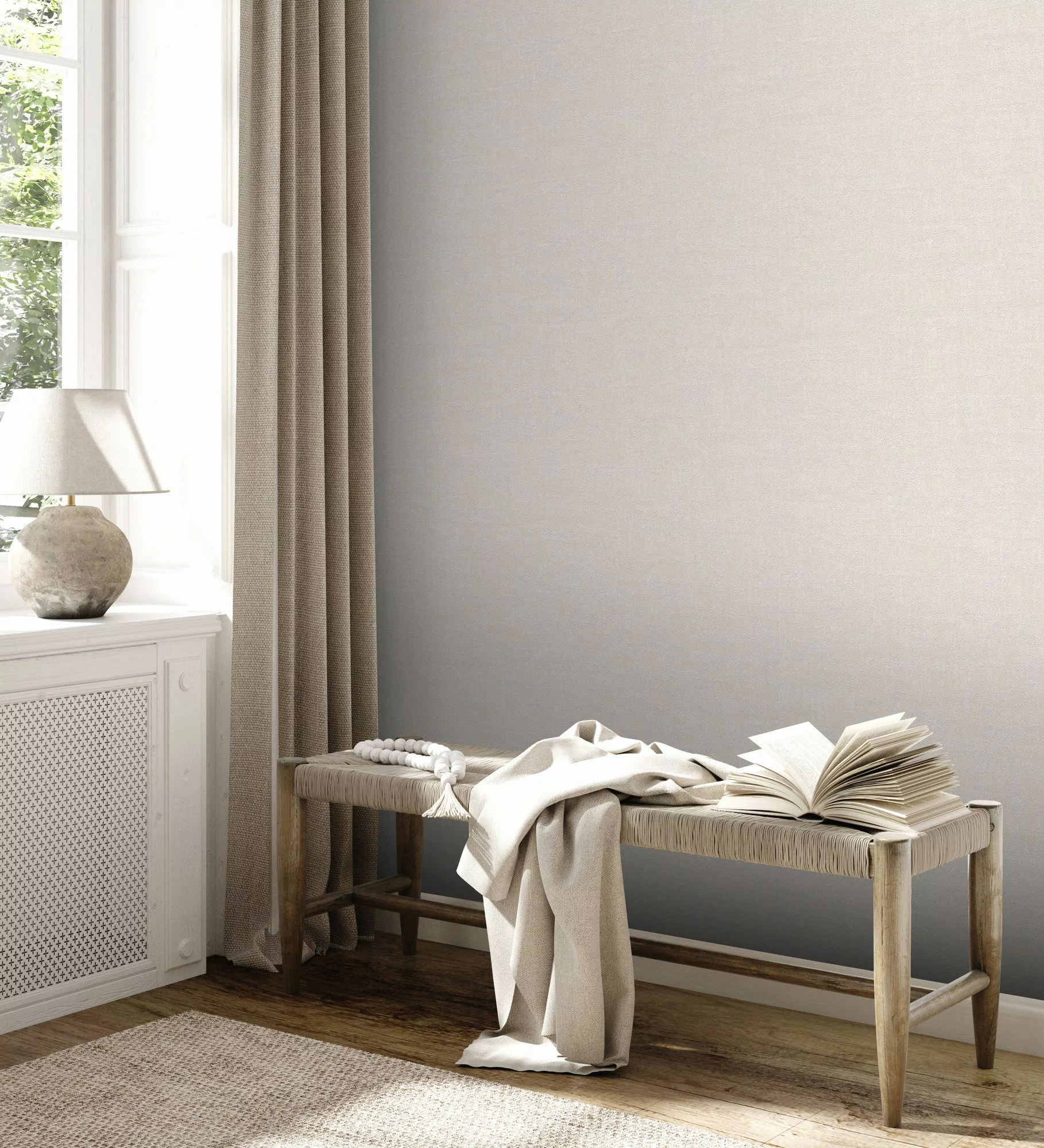 Bricoflor Vlies Betontapete Beige Grau Ideal für Schlafzimmer und Flur Mode günstig online kaufen