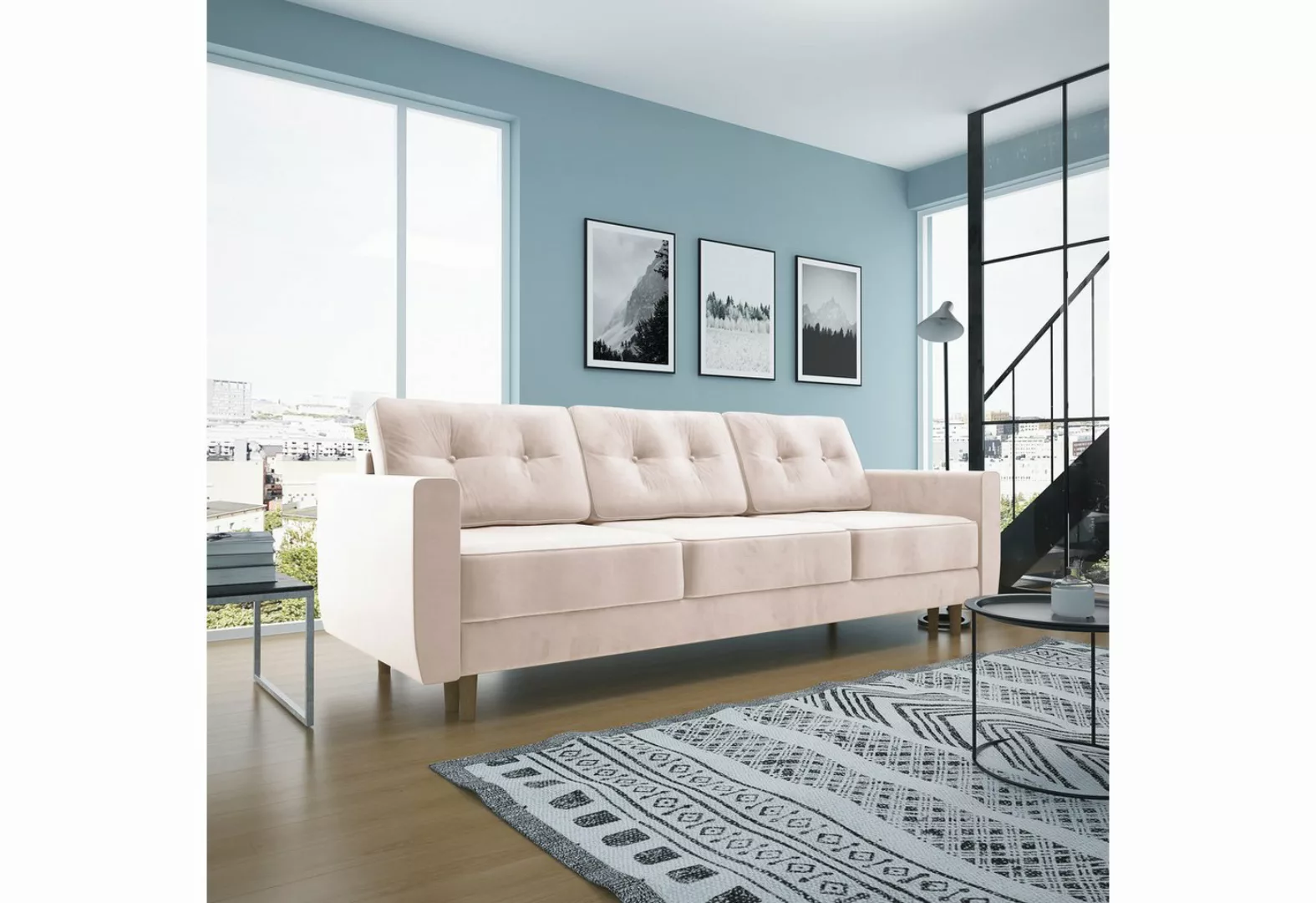 Unique Home Sofa Sofa, Schlafsofa BJO, mit Schlaffunktion günstig online kaufen