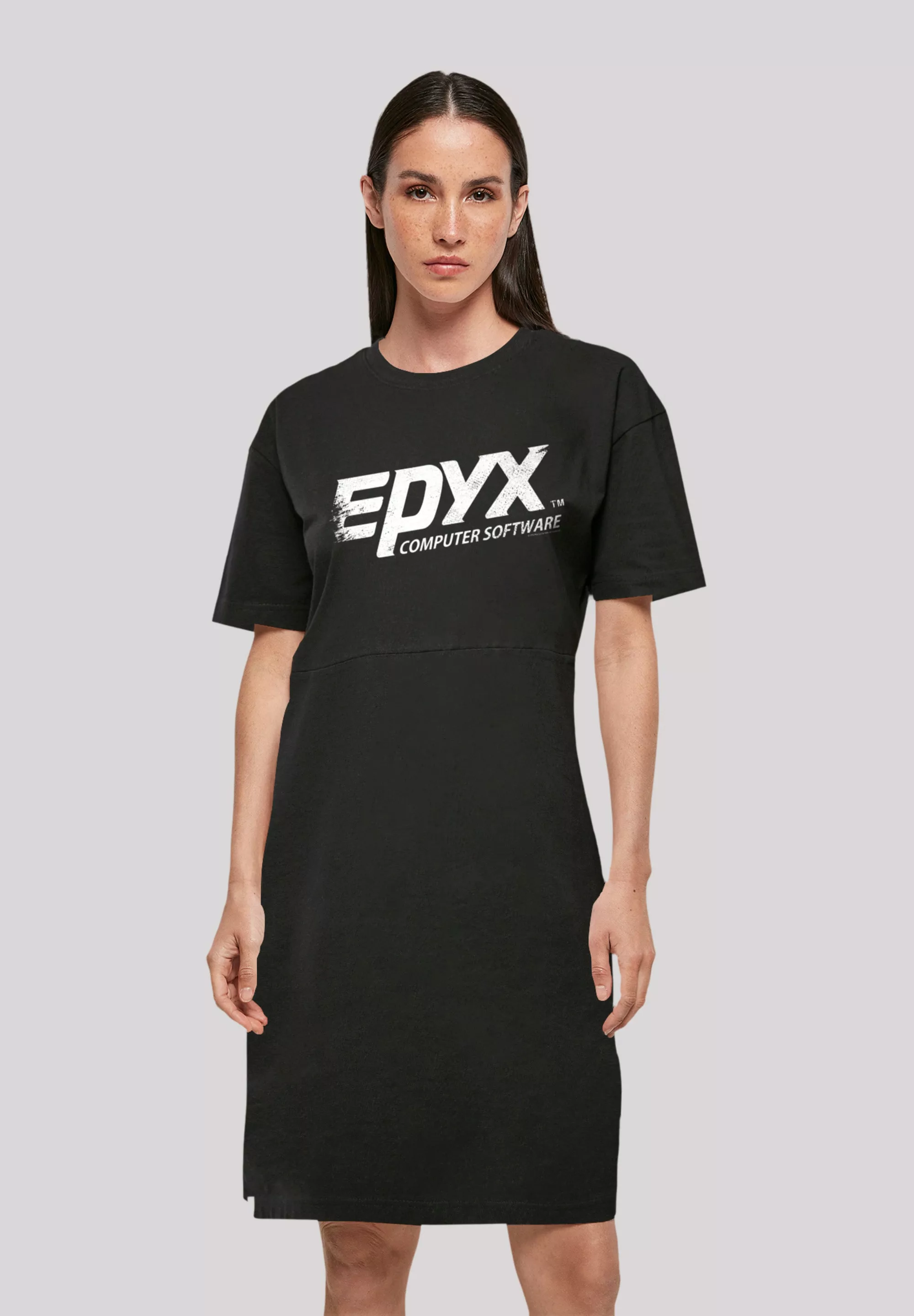 F4NT4STIC Shirtkleid "EPYX Logo WHT", Print günstig online kaufen