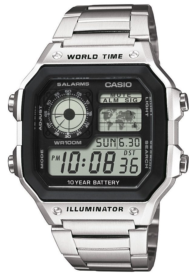 CASIO TIMELESS COLLECTION Chronograph »AE-1200WHD-1AVEF«, Quarzuhr, Armband günstig online kaufen