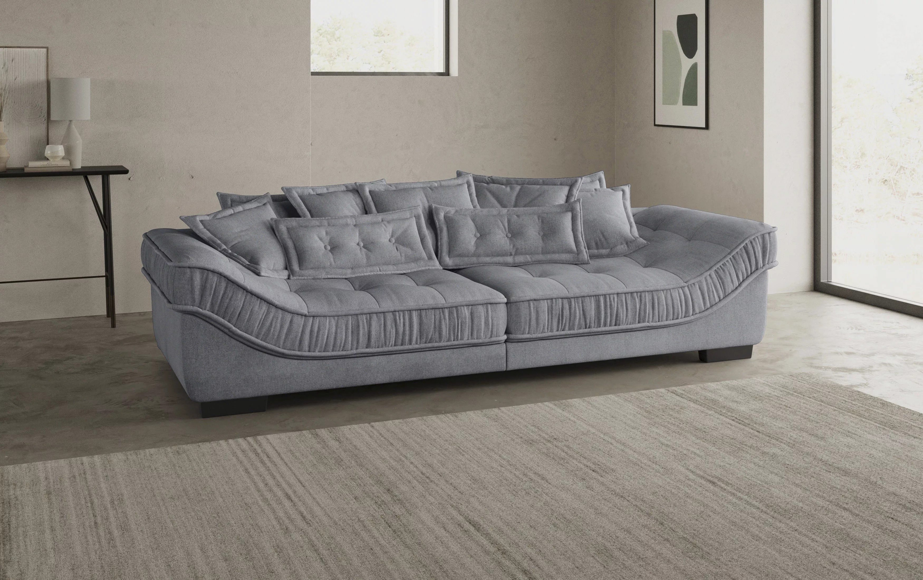 Mr. Couch Big-Sofa "Diwan II", Wahlweise mit Kaltschaumpolsterung bis 140 k günstig online kaufen