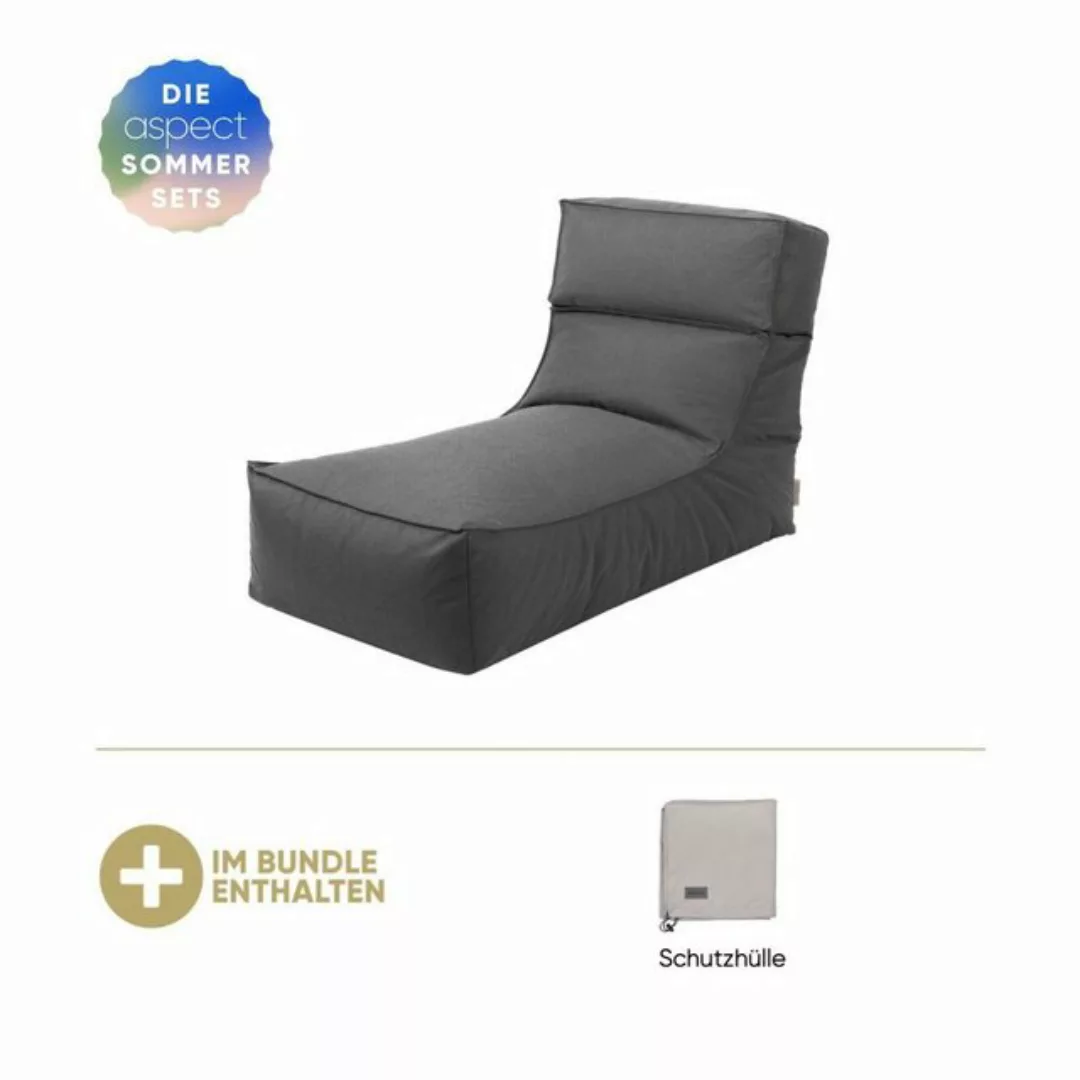 blomus Loungesofa Blomus Lounger - STAY - Coal, inkl. GRATIS Schutzhülle günstig online kaufen