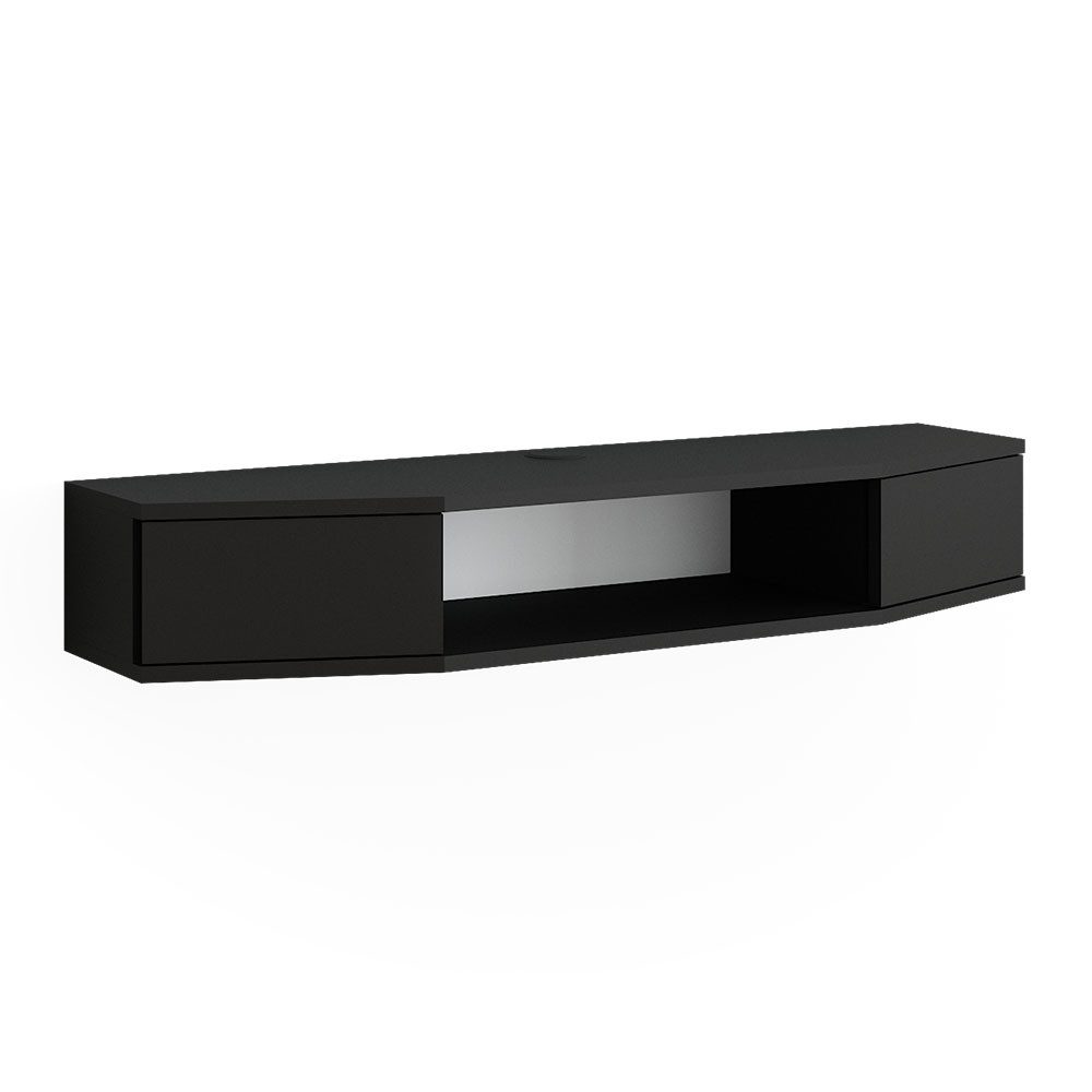 Vicco Lowboard Walter, Schwarz, 110 x günstig online kaufen