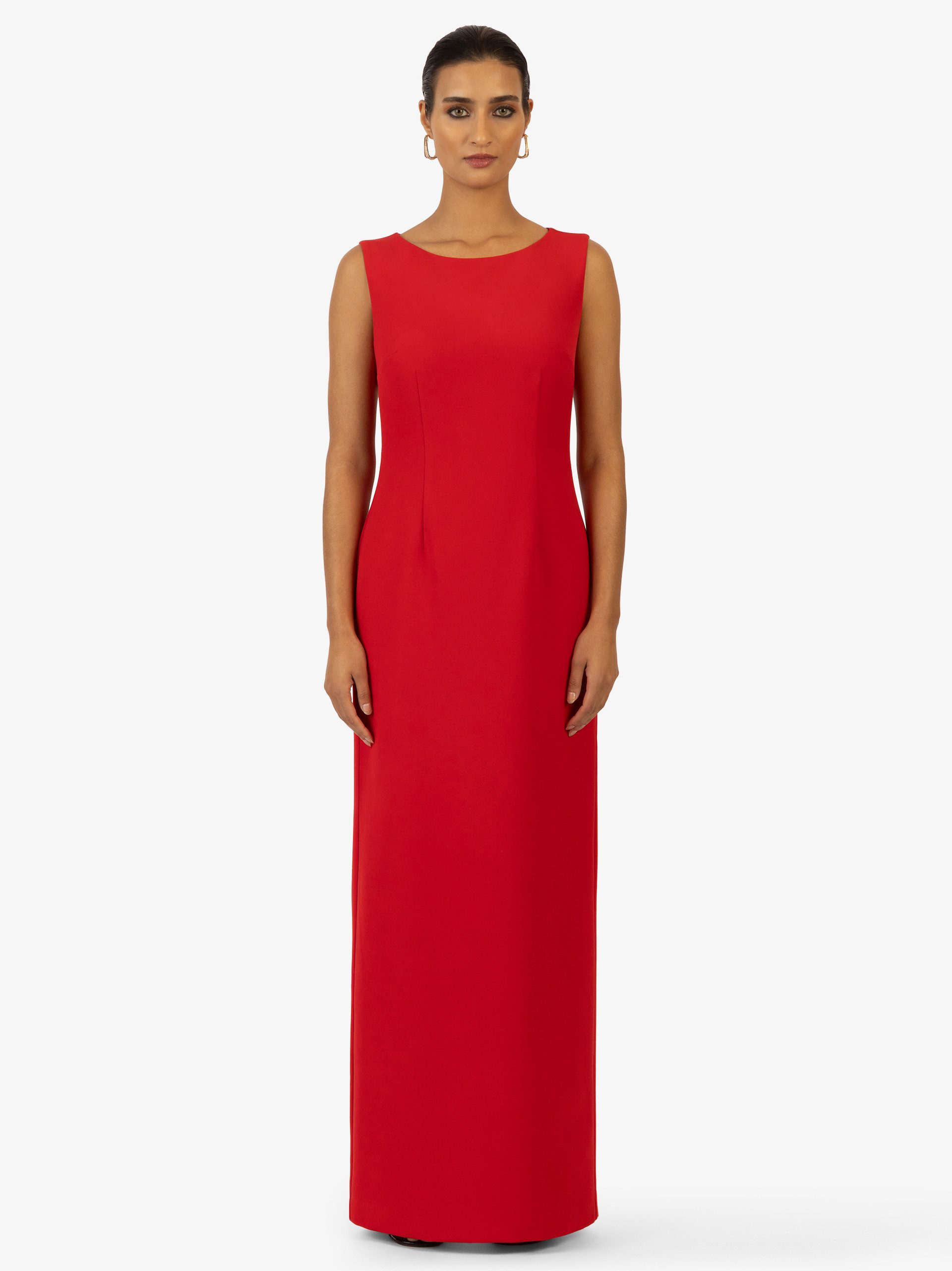 Kraimod Abendkleid mit Rückenschlitz und Rundhals günstig online kaufen