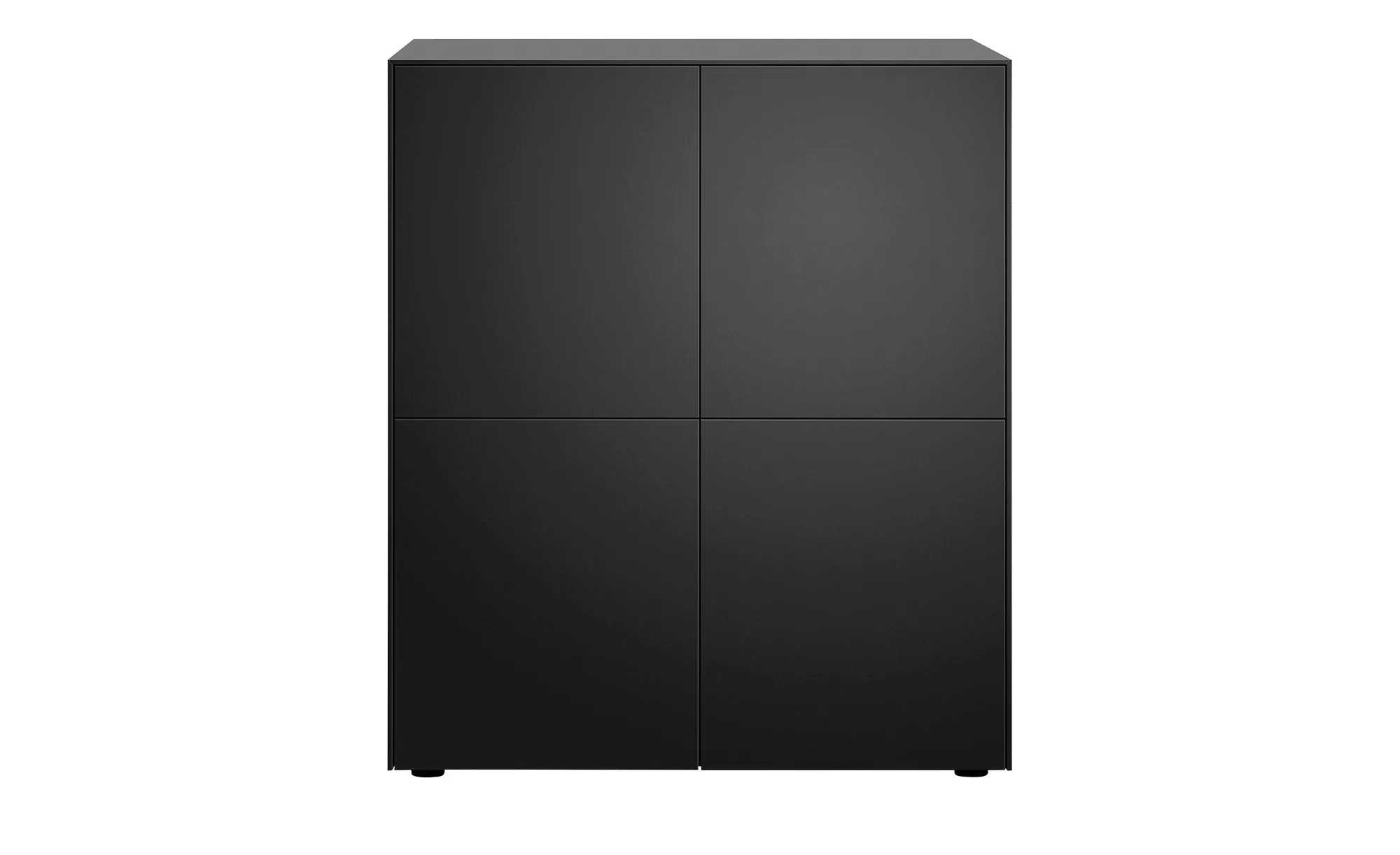 Highboard  Stream Premium ¦ schwarz ¦ Maße (cm): B: 100 H: 120 T: 43.0 Komm günstig online kaufen