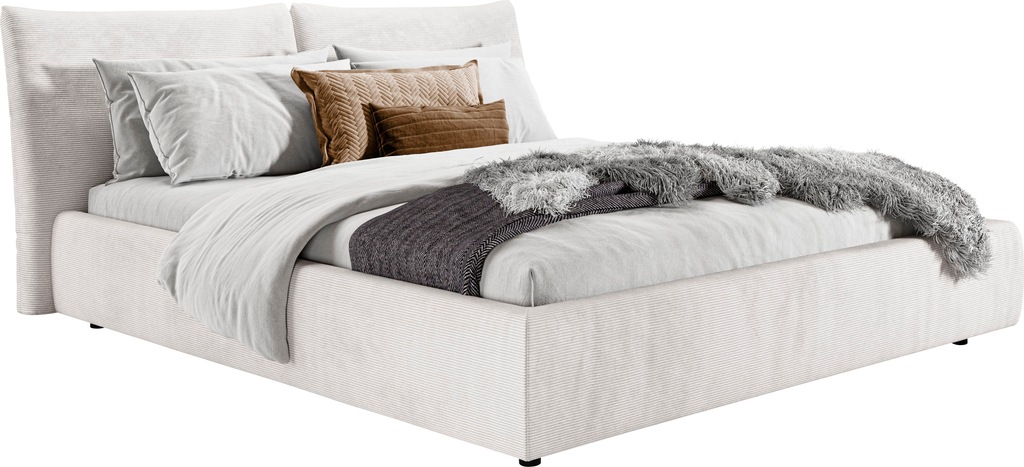 Places of Style Polsterbett "Priora in 4 Breiten bis 200cm", auch in NaturL günstig online kaufen