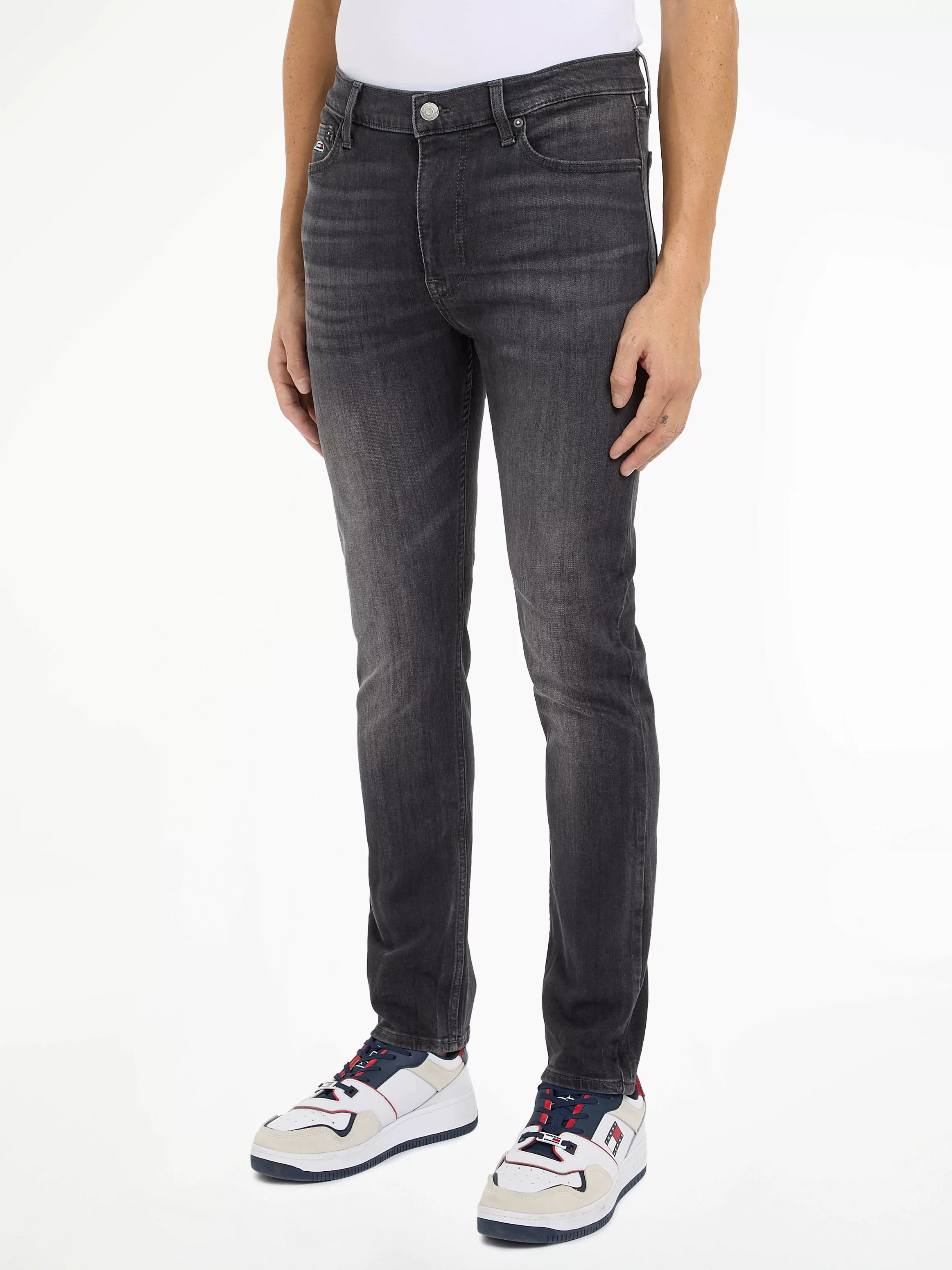 Tommy Jeans Skinny-fit-Jeans "Simon Skinny Jeans Slim", mit Logoprägung günstig online kaufen