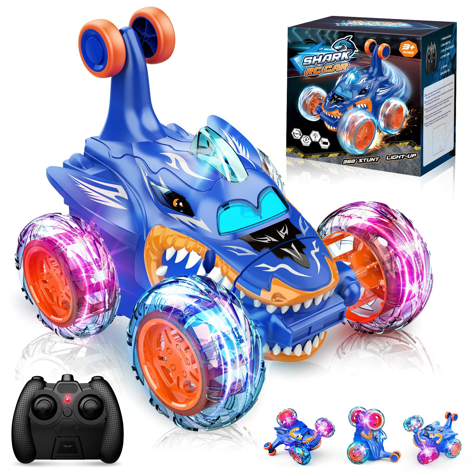 Frentree Spielzeug-Auto Ferngesteuertes Auto, Spielzeug Hai günstig online kaufen