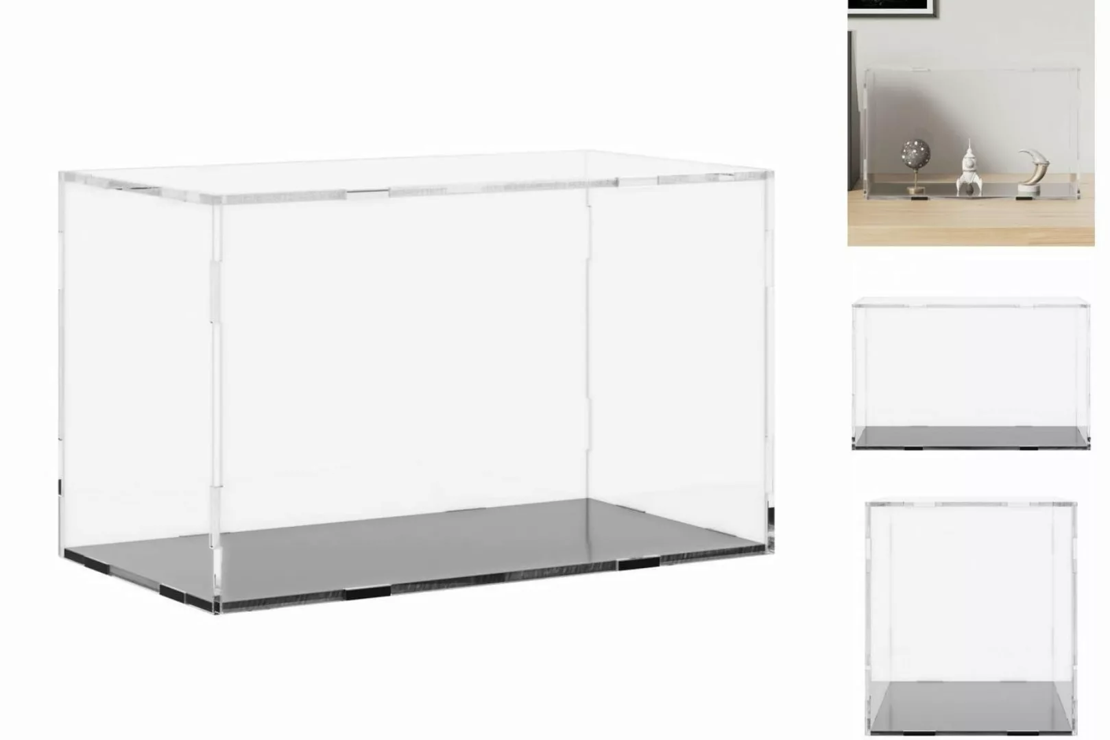 vidaXL Vitrine Vitrine Transparent 31x17x19 cm Acryl günstig online kaufen