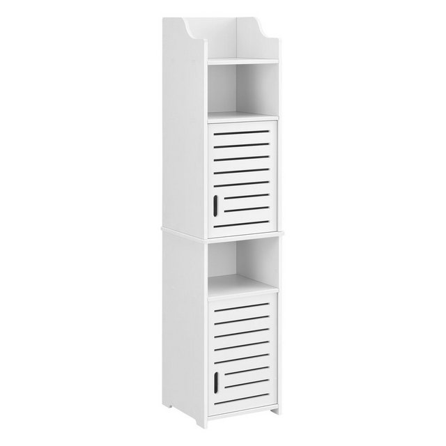 en.casa Hochschrank »Mora« Badezimmerschrank Hochschrank Badkommode 135x32x günstig online kaufen