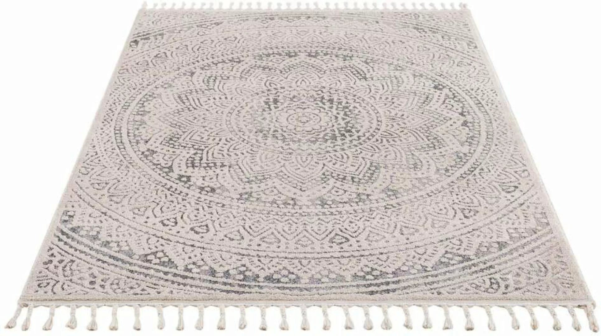 Carpet City Teppich »Art 1652«, rechteckig, Kurzflor, Ornamenten-Muster, Bo günstig online kaufen