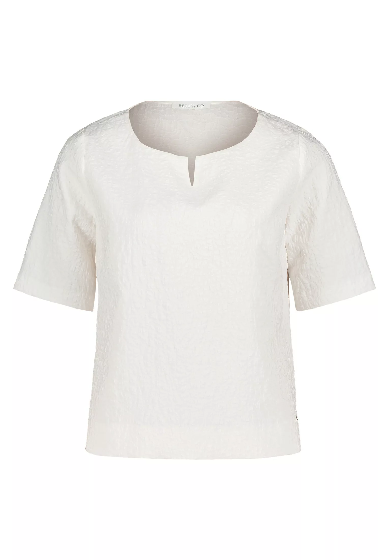 Betty&Co Shirtbluse "Betty & Co Blusenshirt mit Struktur" günstig online kaufen