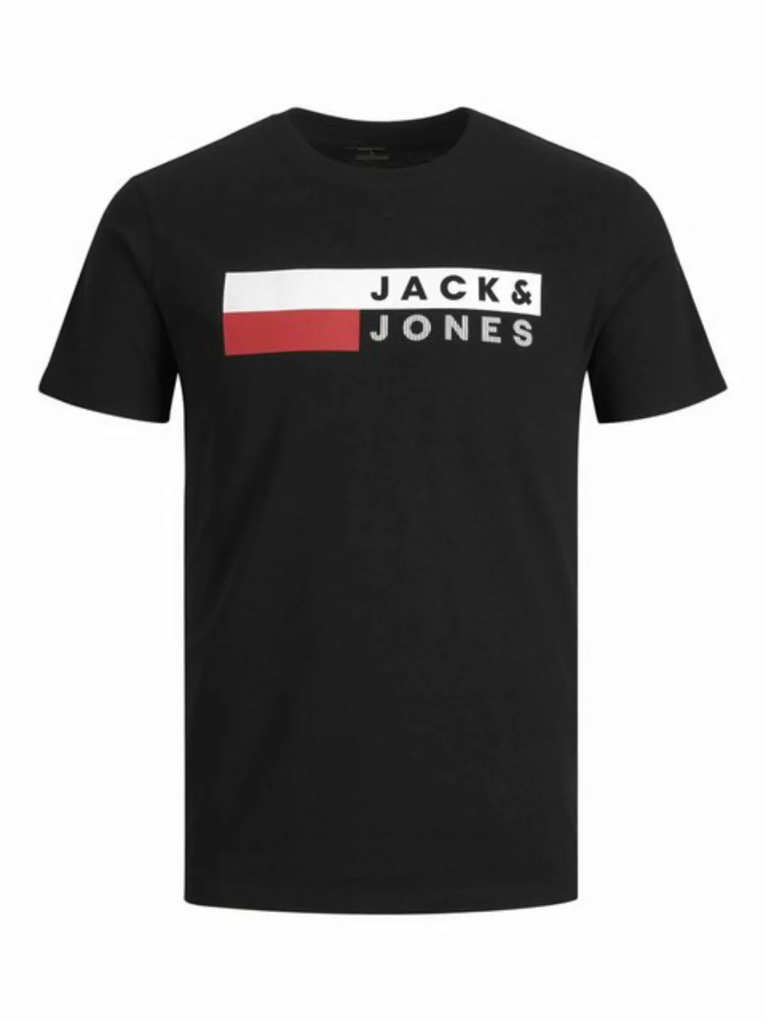 Jack & Jones Herren Rundhals T-Shirt JJECORP LOGO - Regular Fit Plussize günstig online kaufen