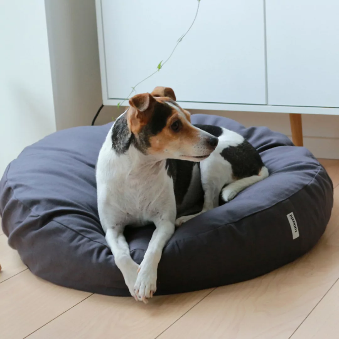 Tadazhi Rundes Hundebett - Poespas - Aus Bio-baumwolle günstig online kaufen
