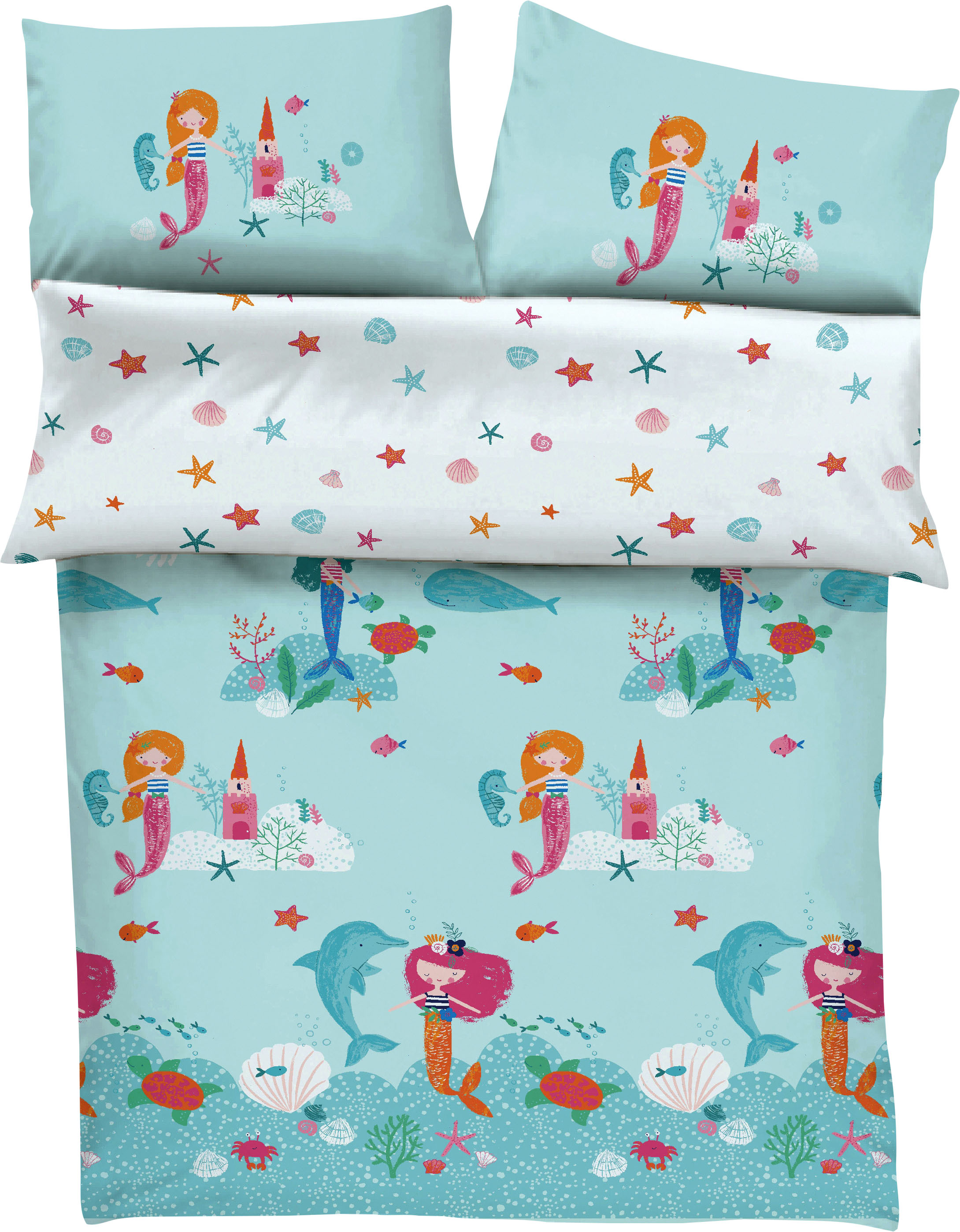 s.Oliver Junior Kinderbettwäsche »Meerjungfrau«, mit Meerjungfraumotiven günstig online kaufen