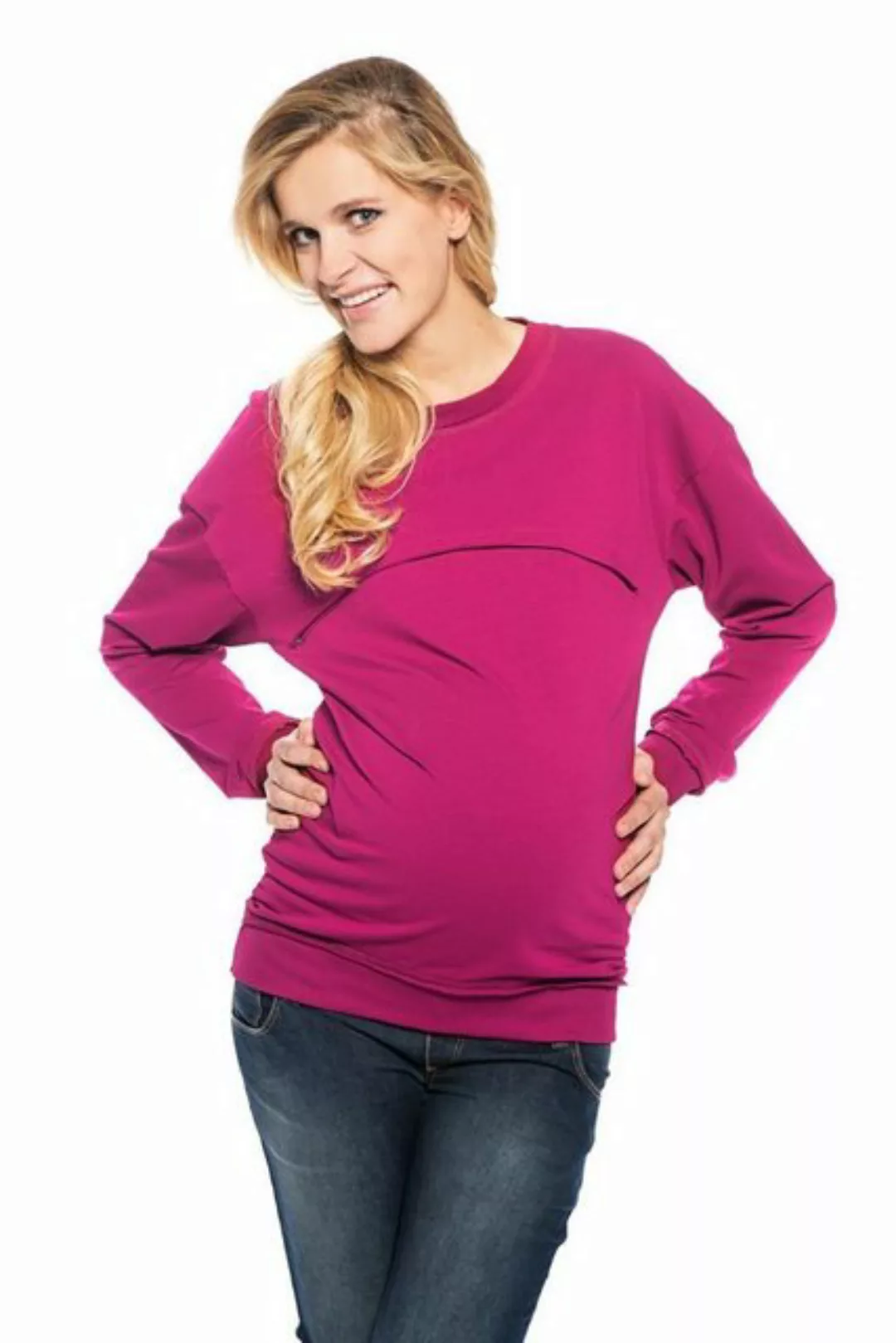 My Tummy Umstandssweatshirt mit Stillfunktion günstig online kaufen
