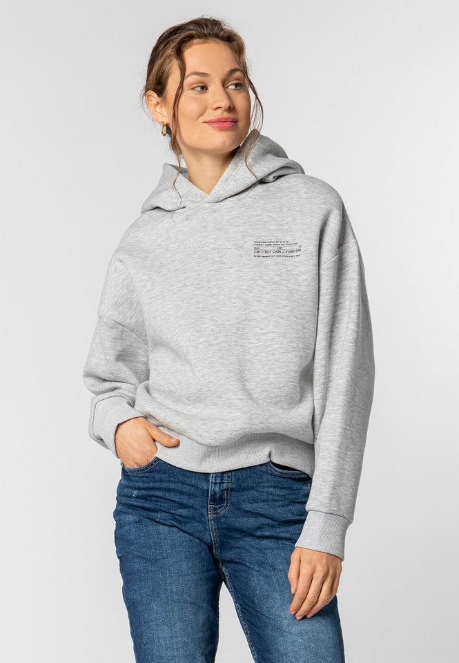 SUBLEVEL Kapuzenpullover Hoodie Mini-Print günstig online kaufen