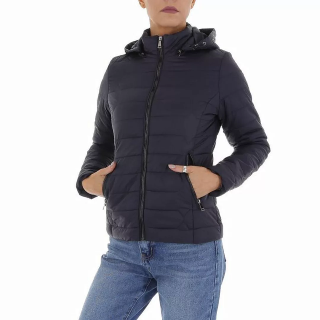 Ital-Design Steppjacke Damen Freizeit (87256702) Kapuze (abnehmbar) Leicht günstig online kaufen