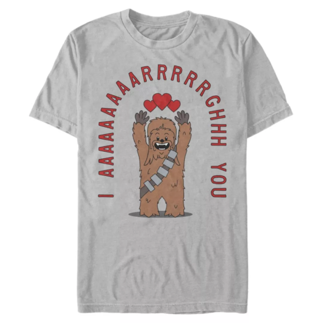 Star Wars - Chewbacca Chewie Arrgghs You - Valentinstag - Männer T-Shirt günstig online kaufen