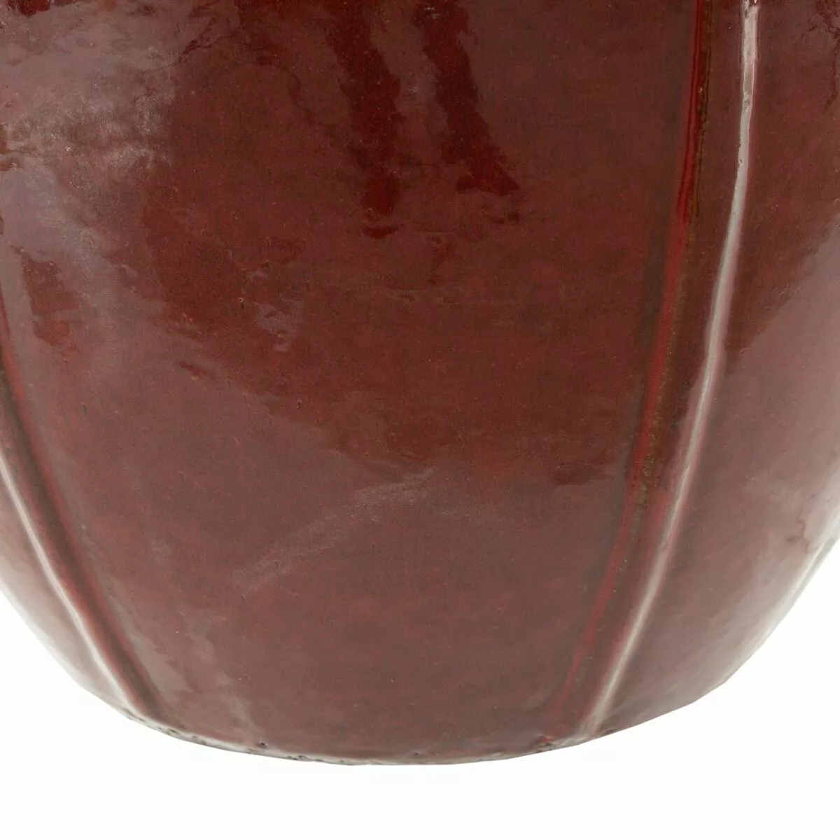 Satz Blumentöpfe Aus Keramik Rot 55 X 55 X 55 Cm (2 Stück) günstig online kaufen