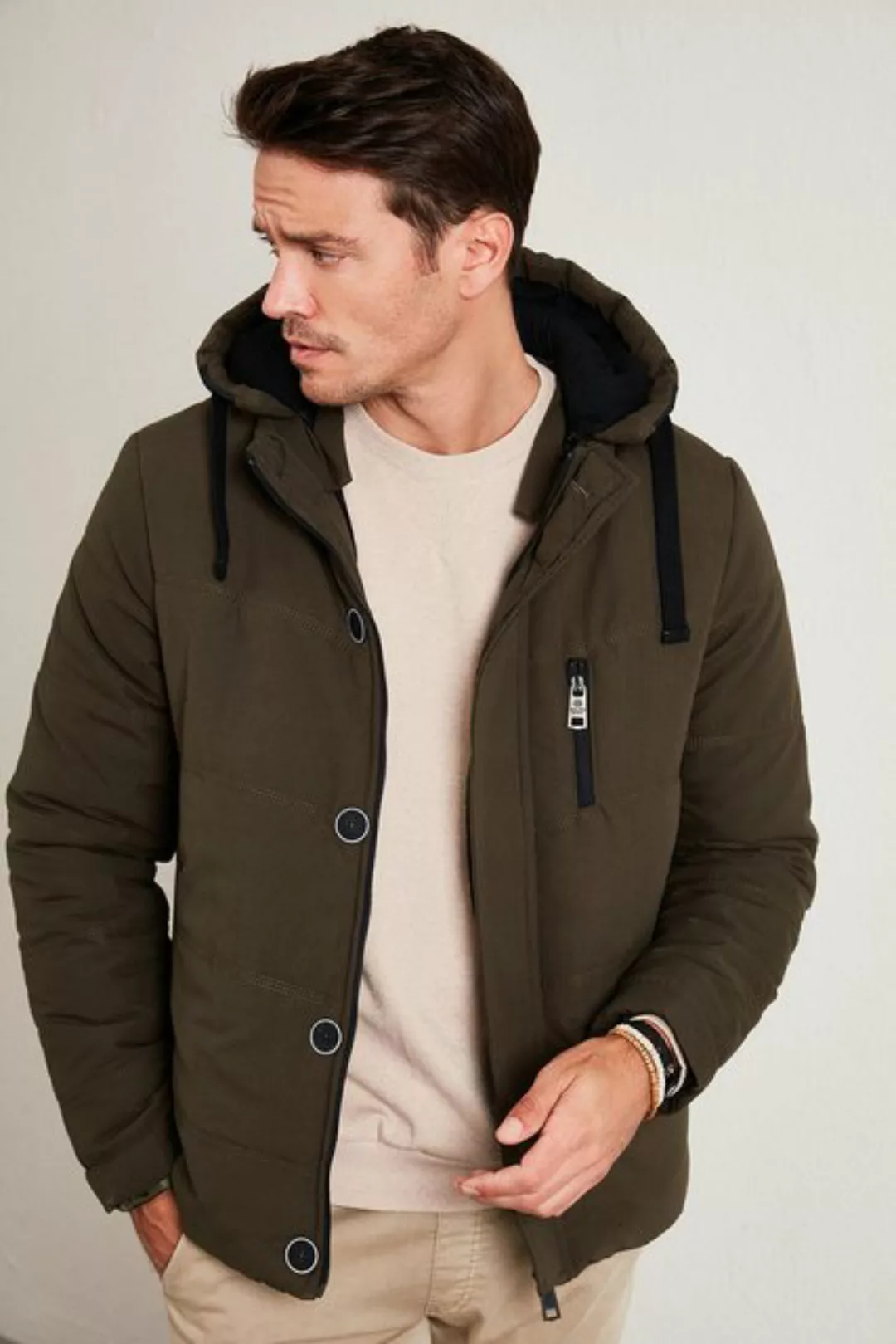 Buratti Wintermantel Buratti Removable Hooded 556B5050 günstig online kaufen