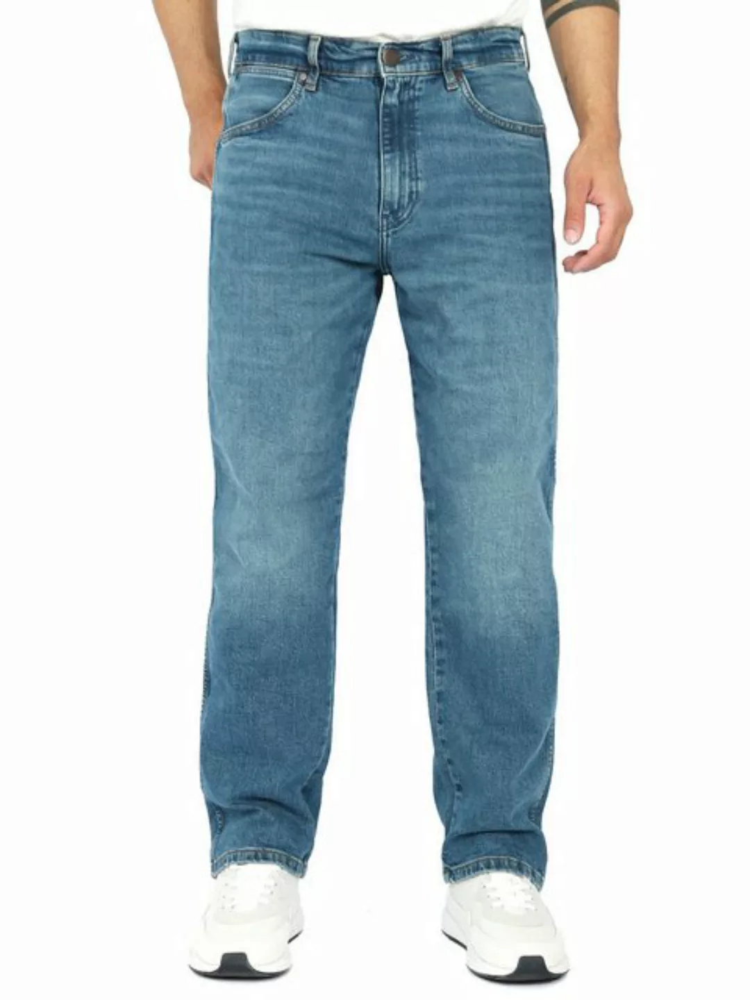 Wrangler Straight-Jeans Relaxed Fit - Frontier Brennan günstig online kaufen