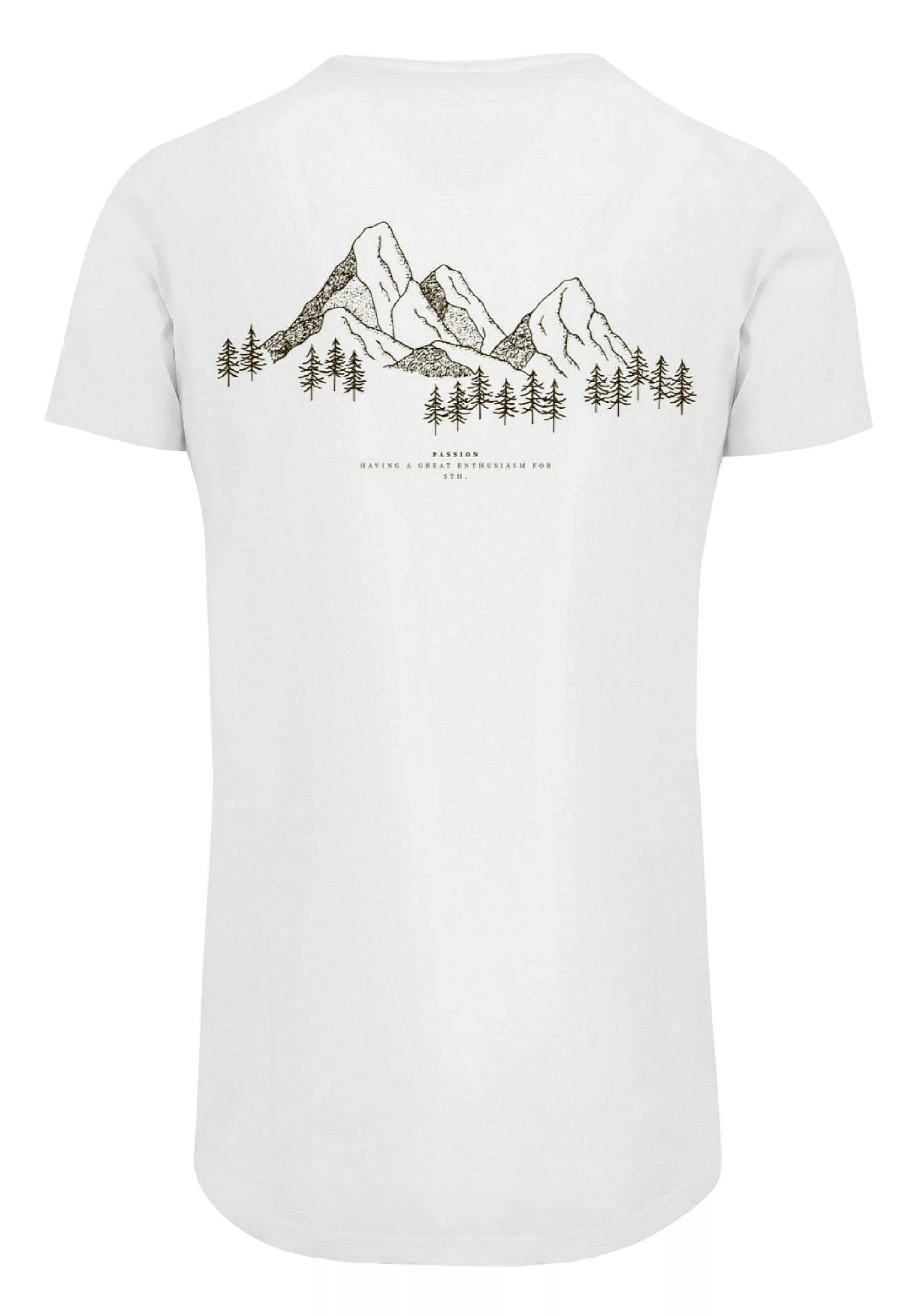 F4NT4STIC T-Shirt "PLUS SIZE Mountain Berge", Print günstig online kaufen