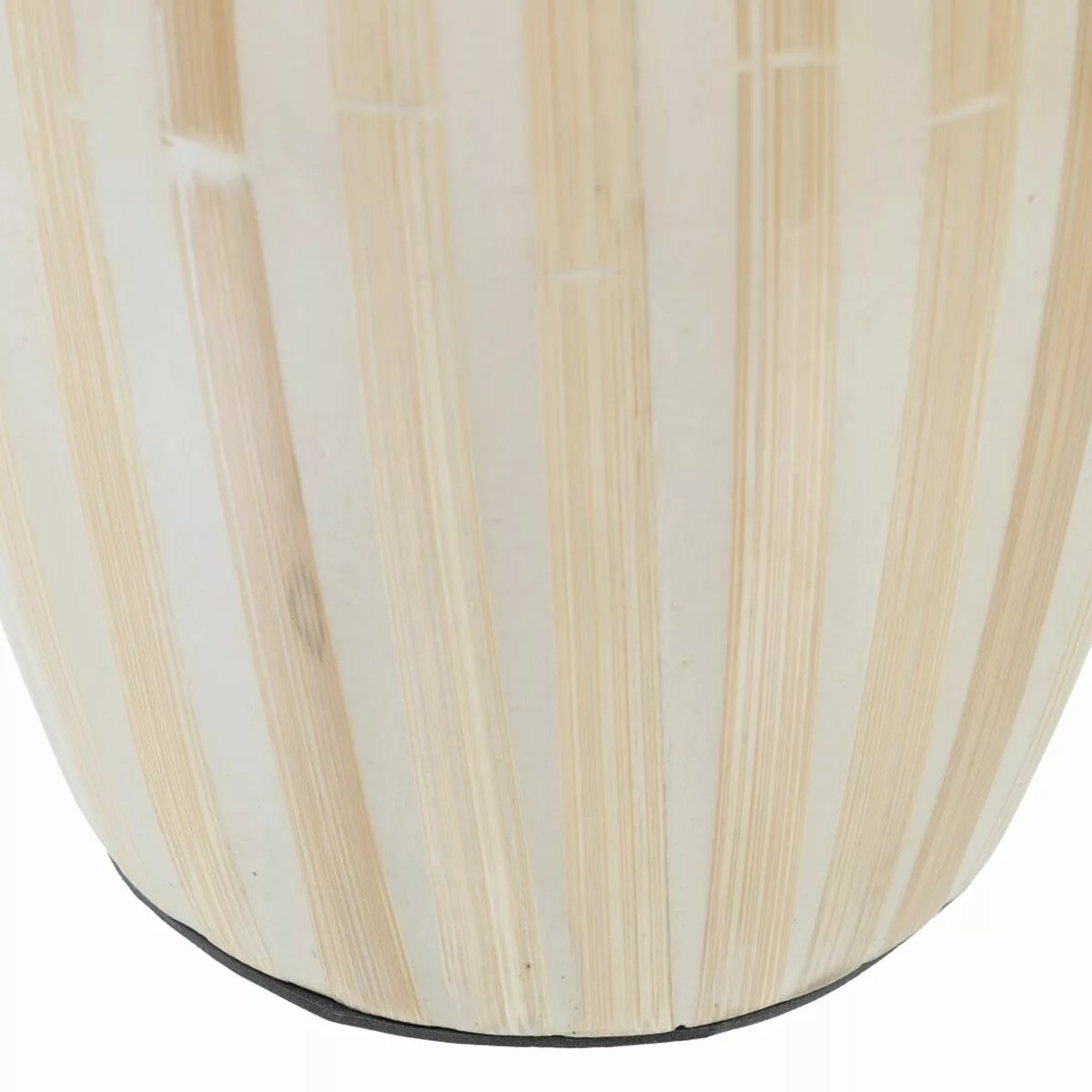 Vase 15 X 15 X 44 Cm Beige Bambus günstig online kaufen