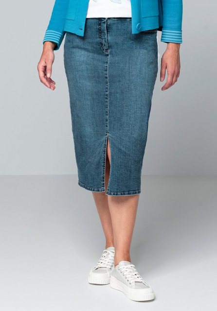 bianca Jeansrock JONA aus super elastischem blue Denim günstig online kaufen