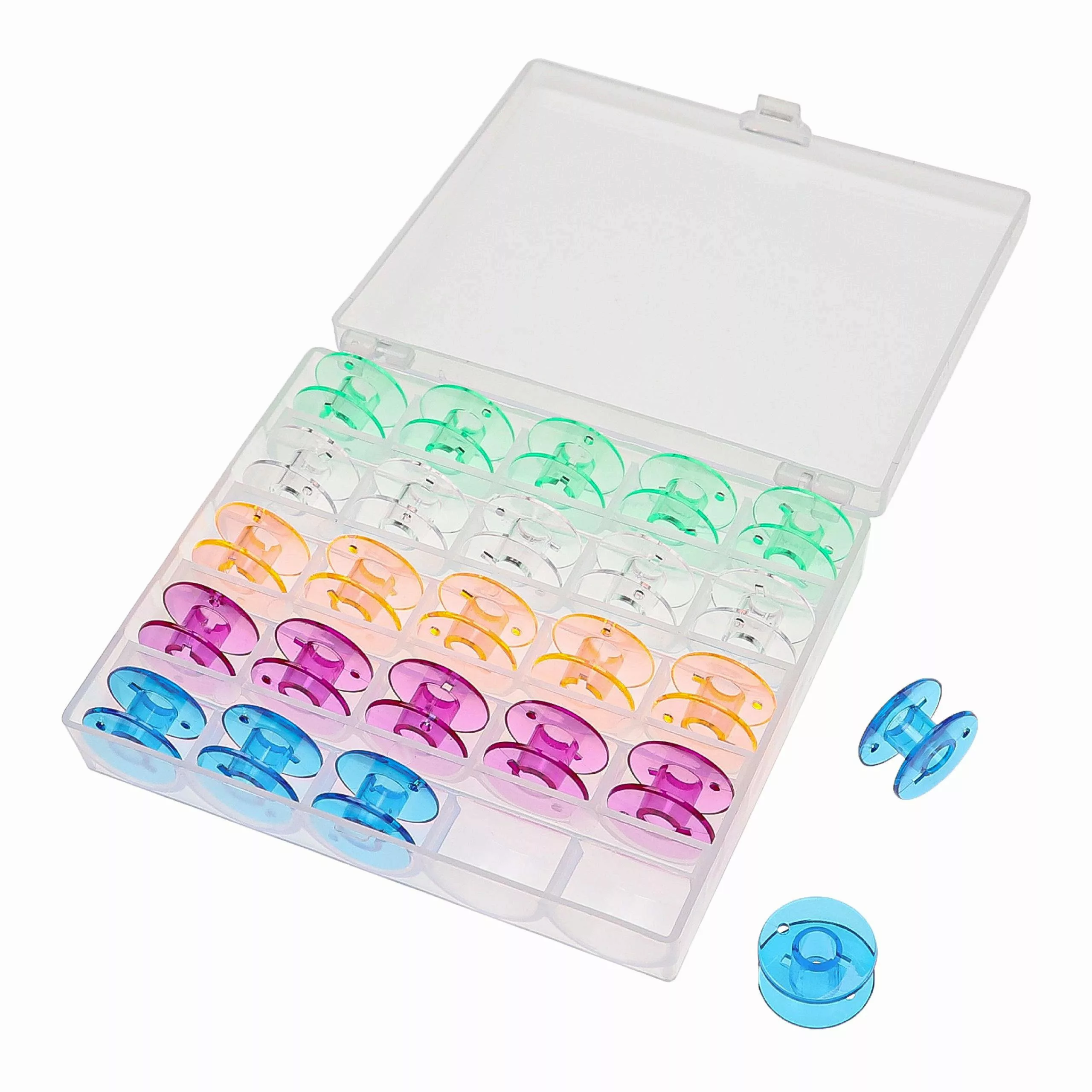vhbw Nähkästchen für Nähmaschinenspulen, Praktische Box günstig online kaufen